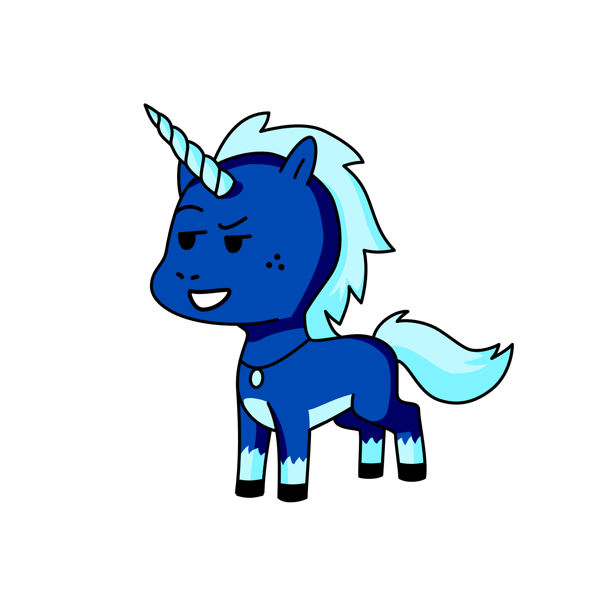 Icefrost, the unicorn