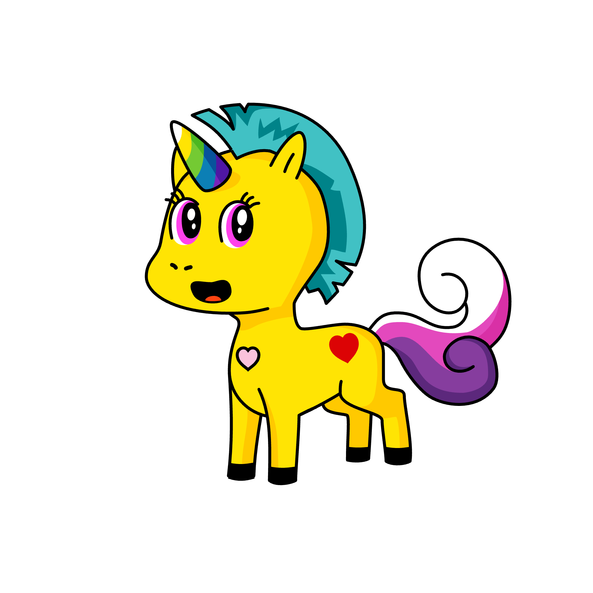 Pulka-karabulka, the unicorn