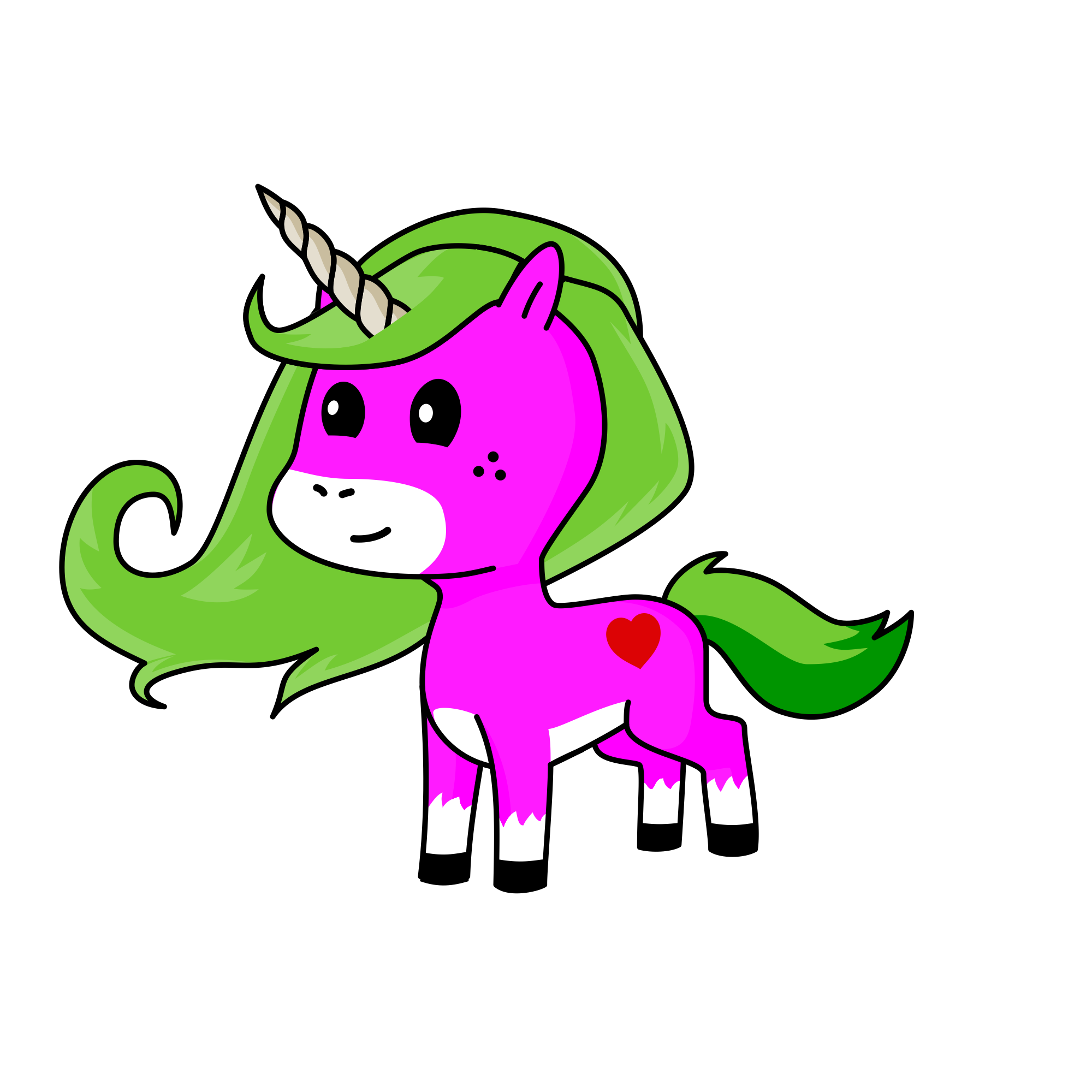 Leena , the unicorn