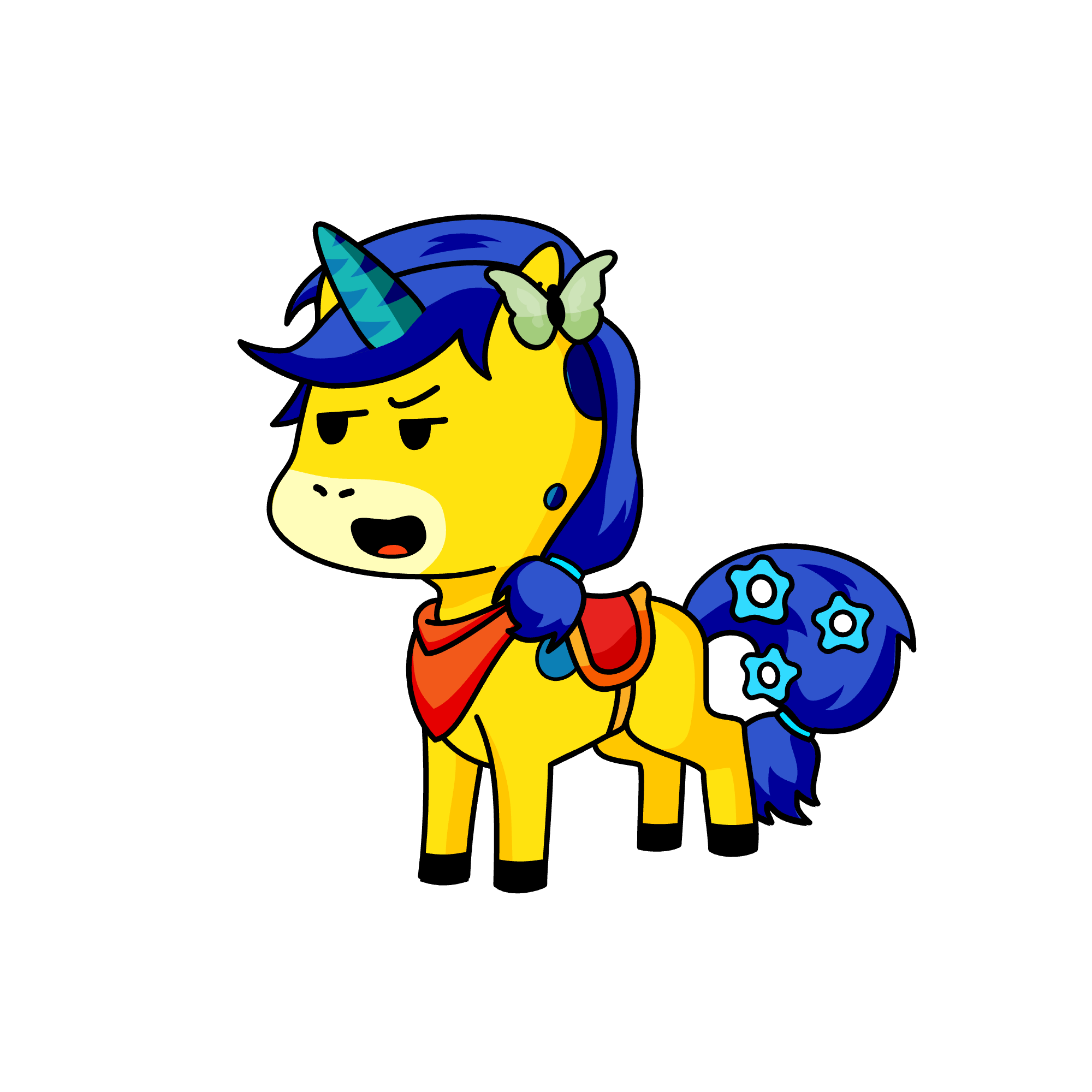 poopie, the unicorn
