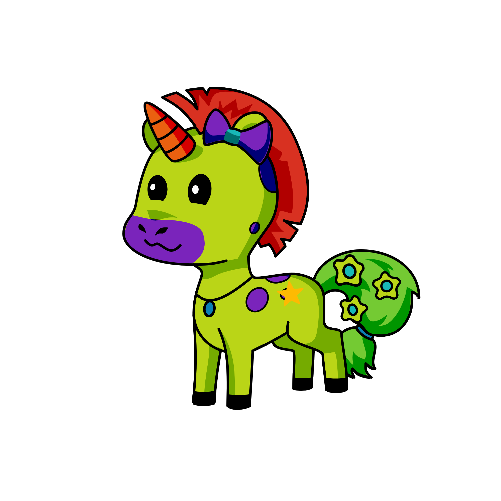 heheh, the unicorn