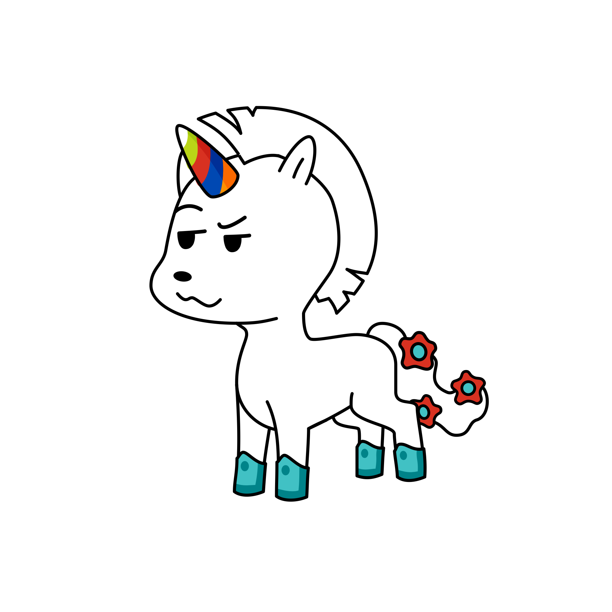 Cooo, the unicorn