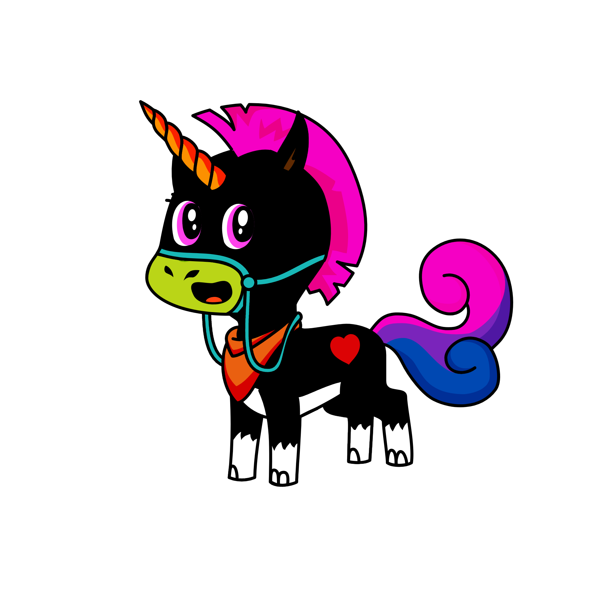 desente :>, the unicorn