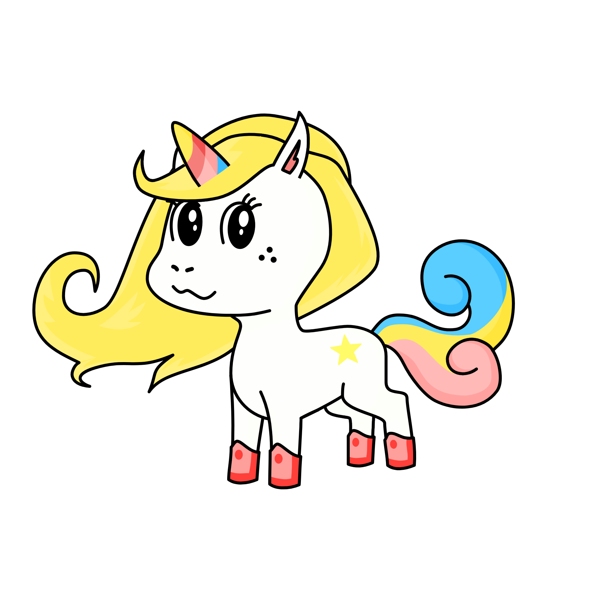 astronaut, the unicorn
