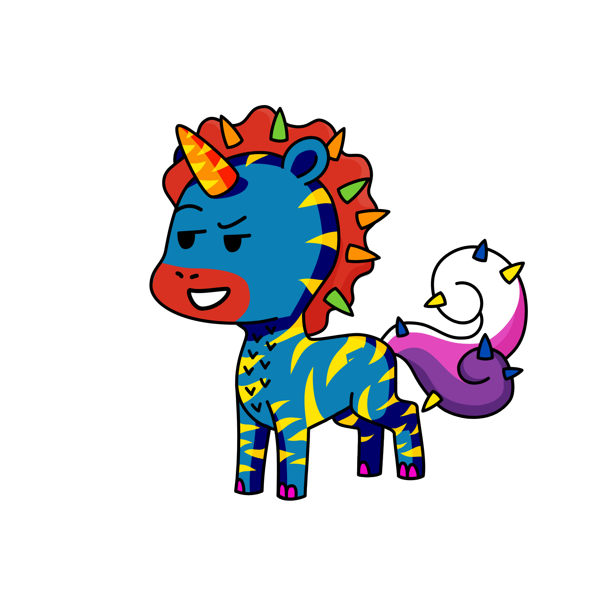 lo mas decente que veras en tu life, the unicorn