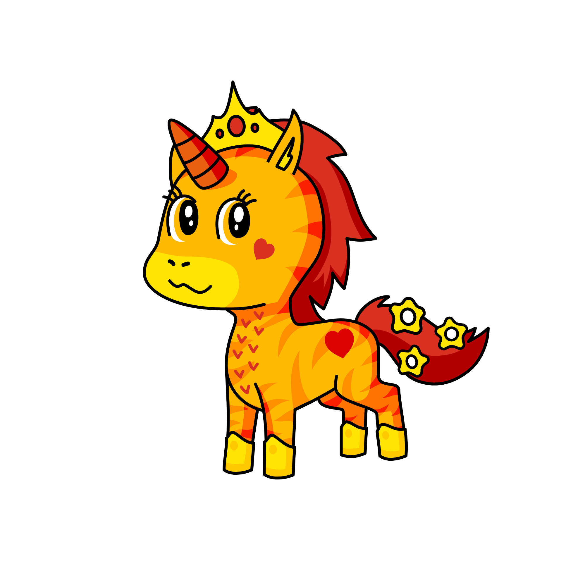 Shimmer, the unicorn