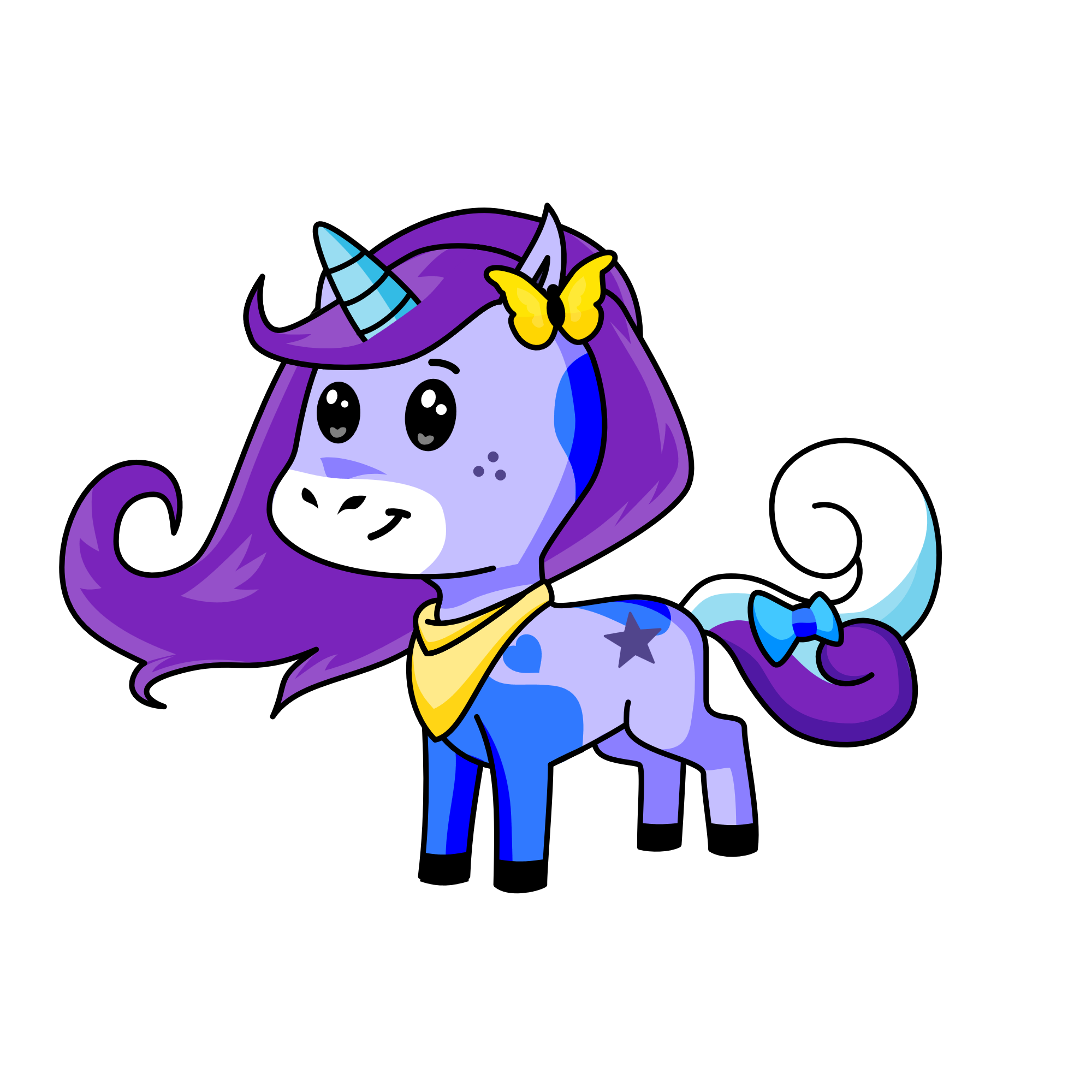 Glamorius, the unicorn