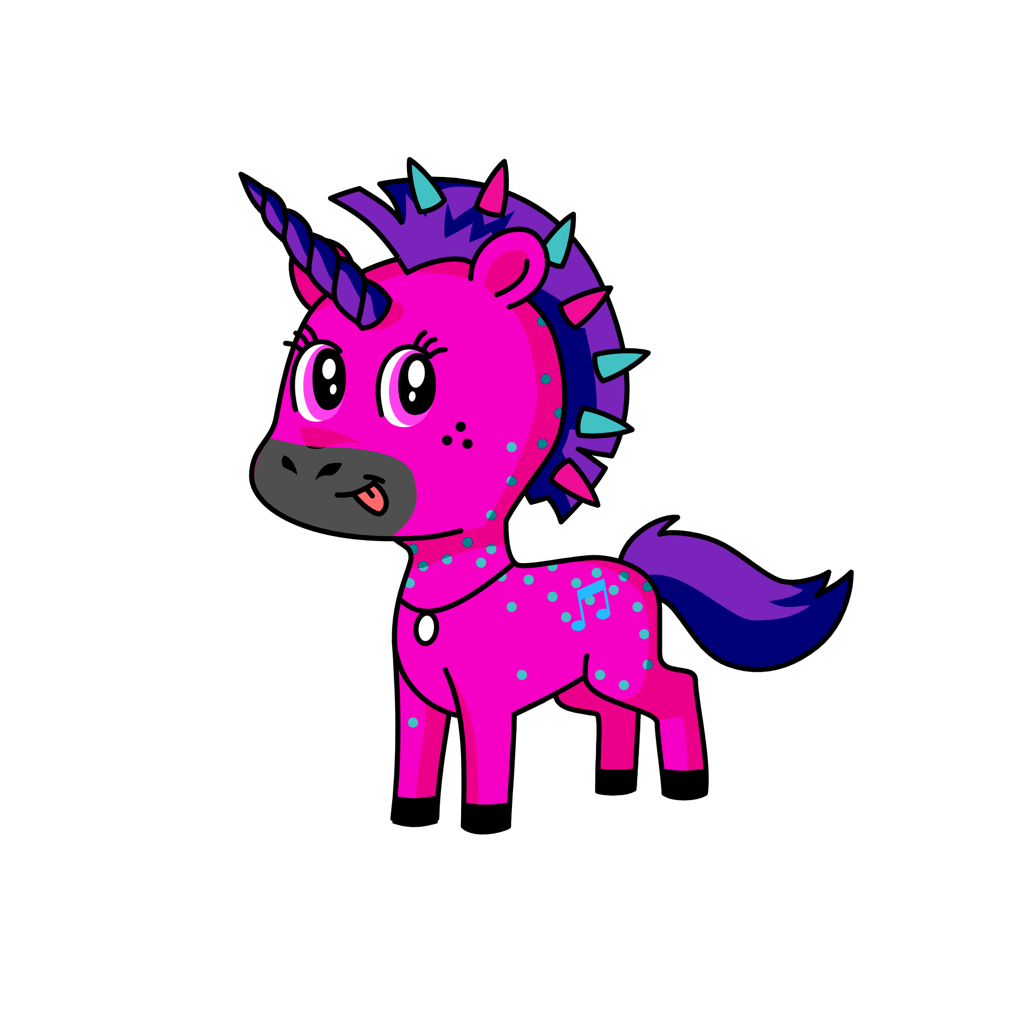 booty, the unicorn