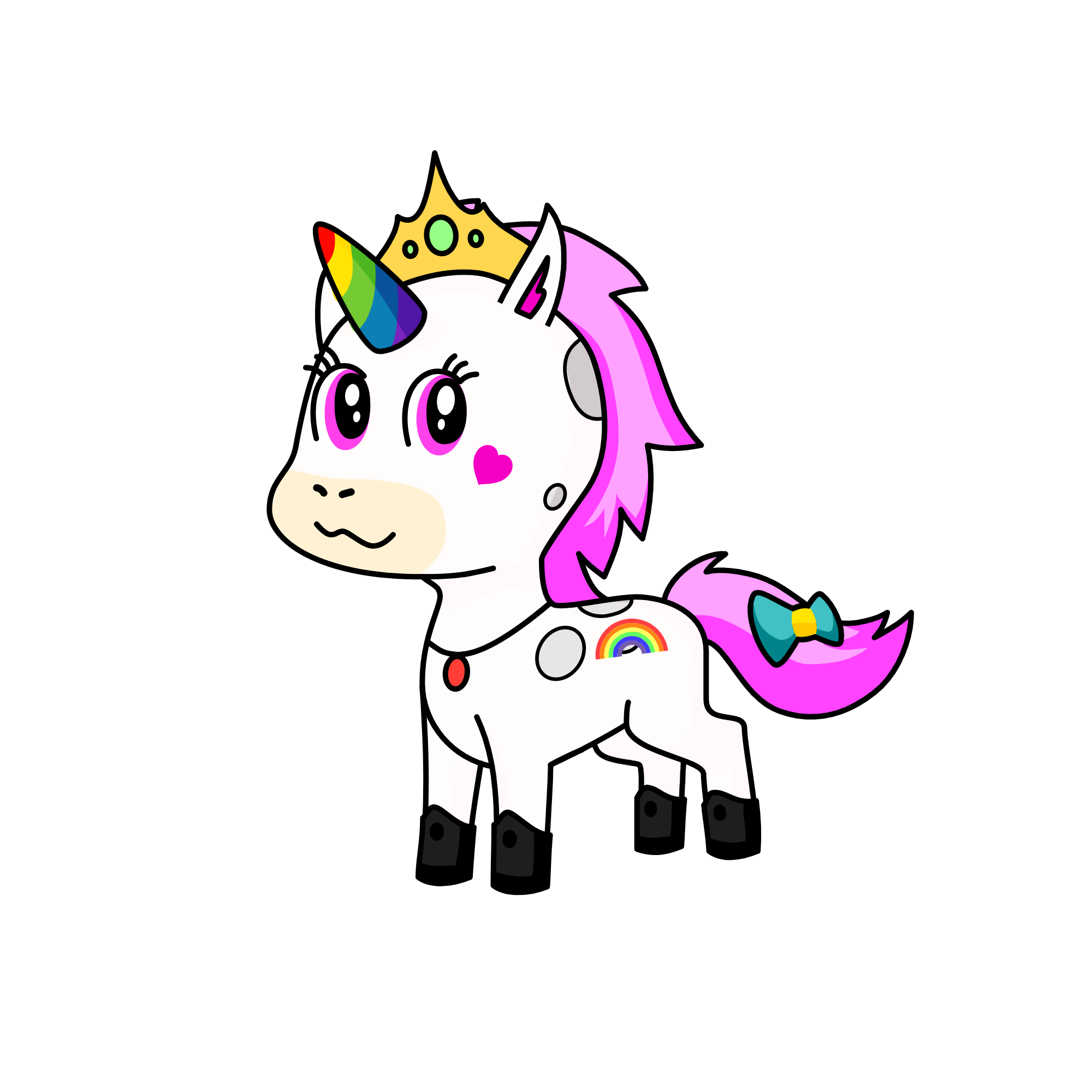 princess, the unicorn