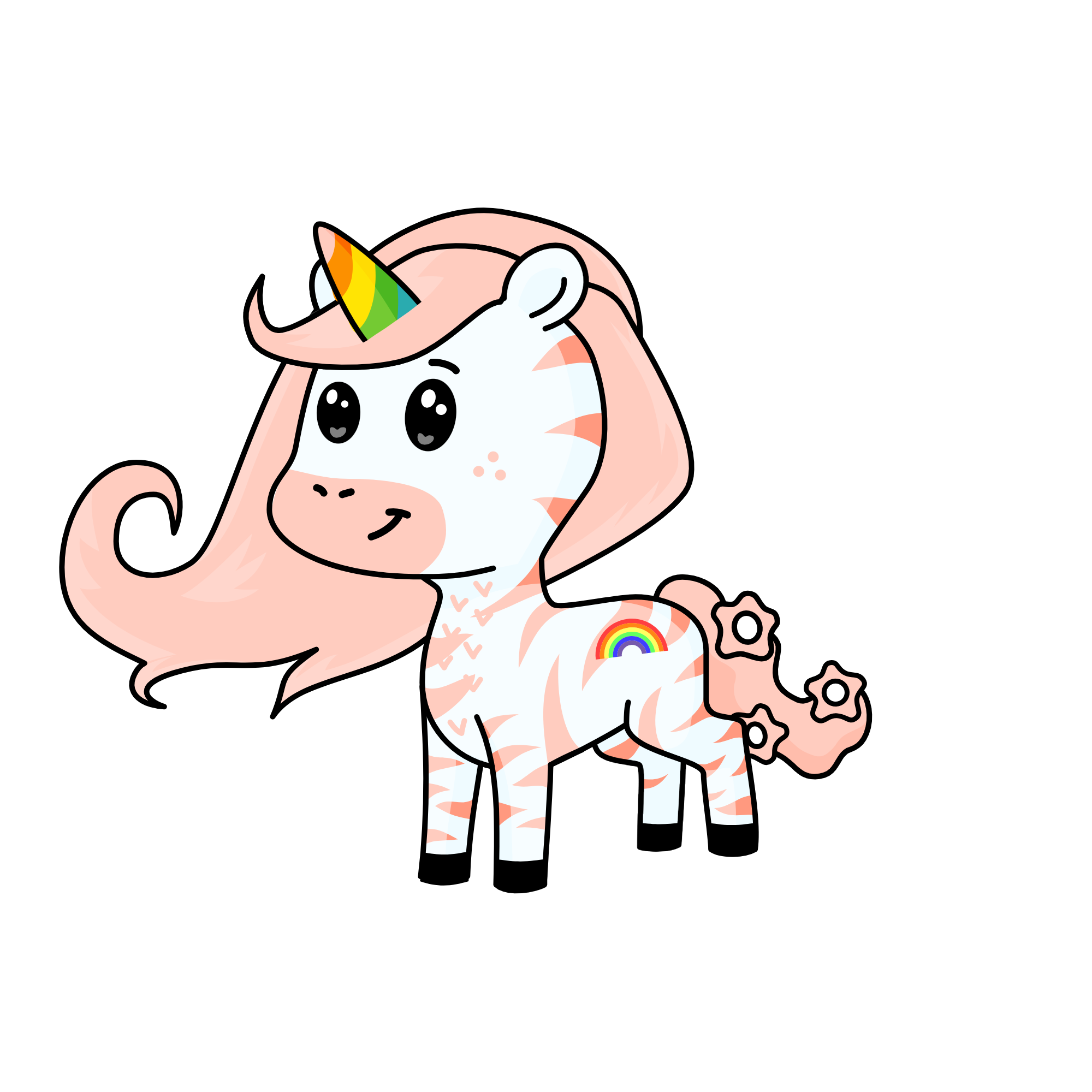 baby boo frapechino, the unicorn