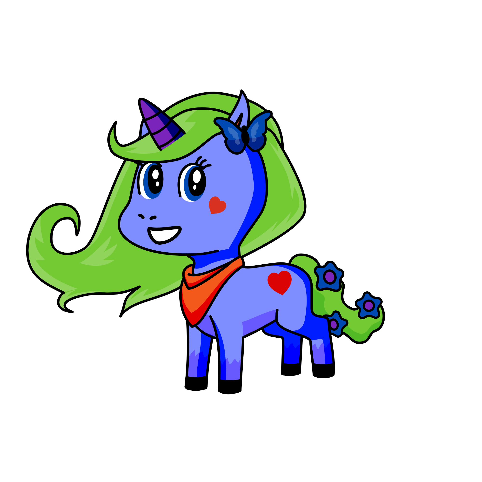 Anastasia, the unicorn