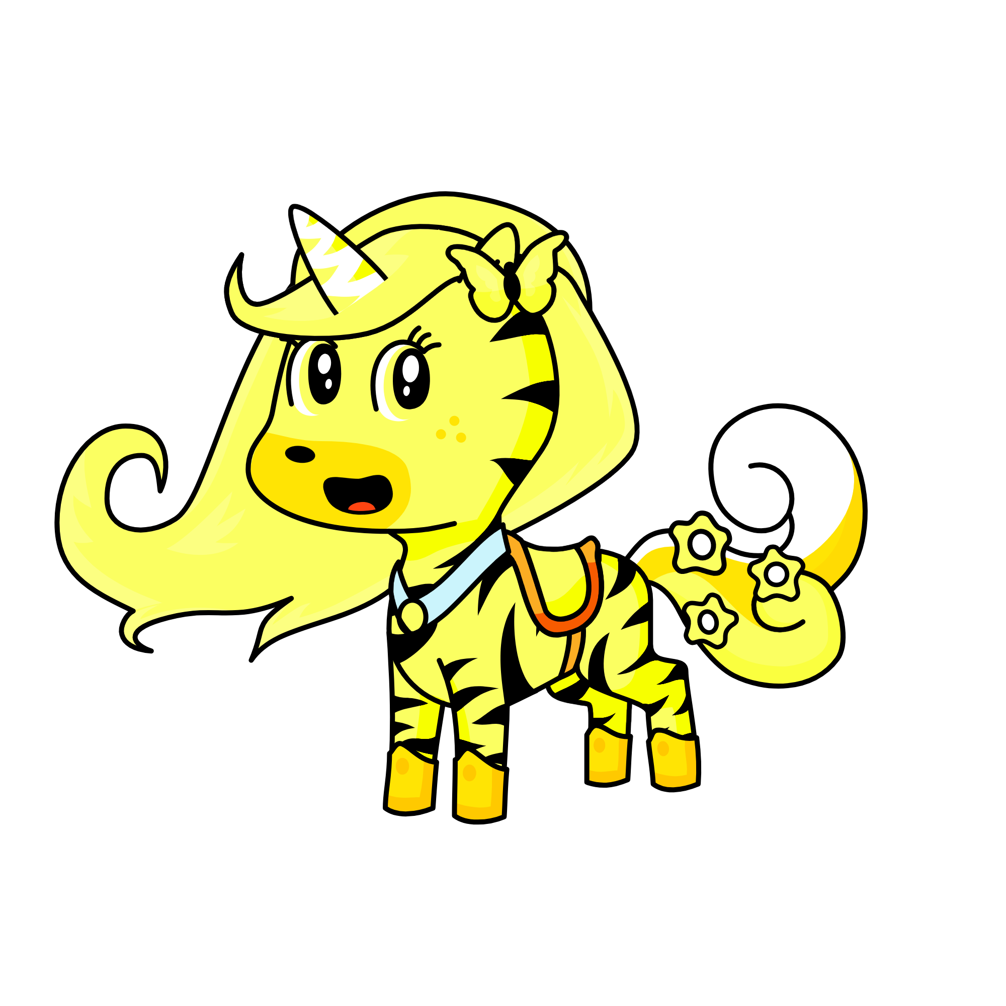 Royal Sunshine, the unicorn