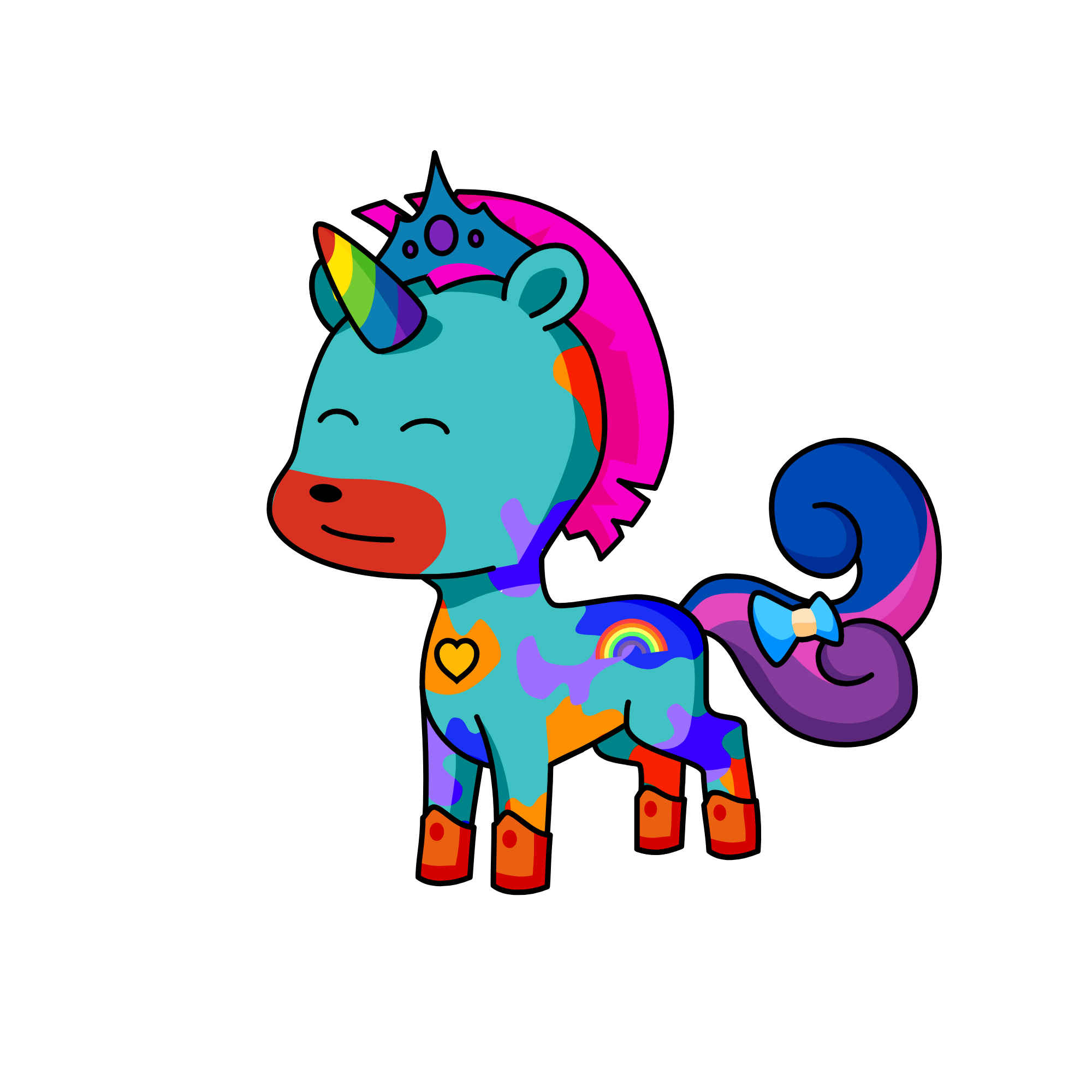 cupcake, the unicorn