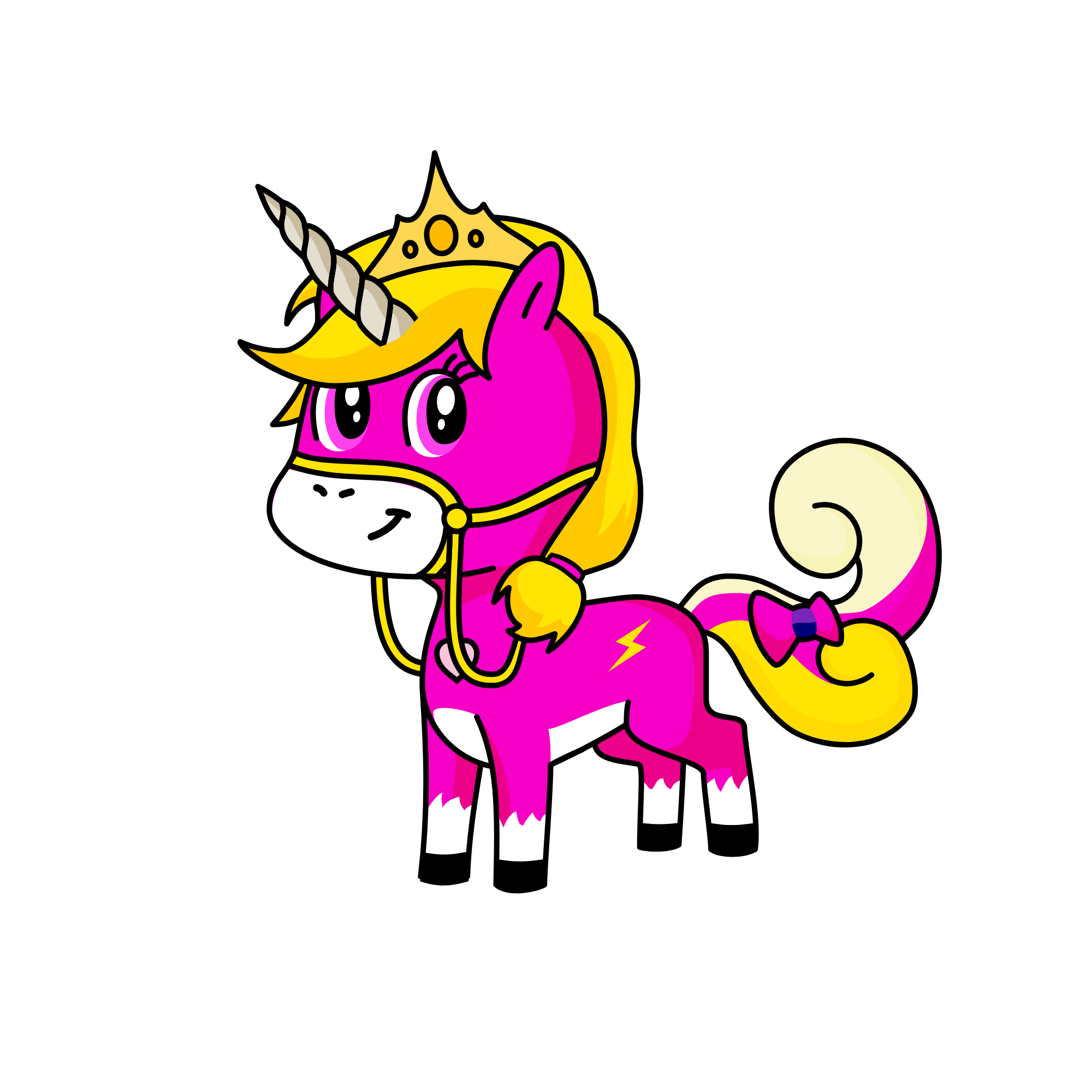 d, the unicorn