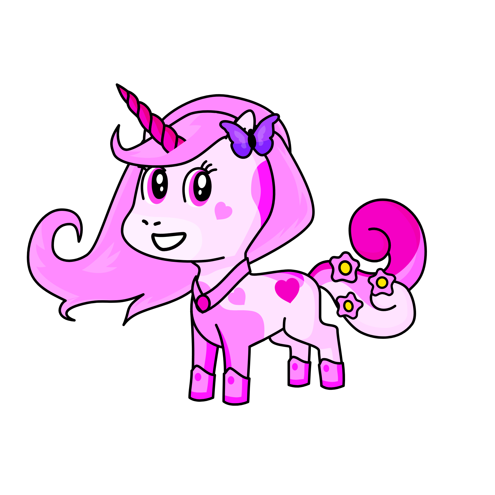 Emily, the unicorn