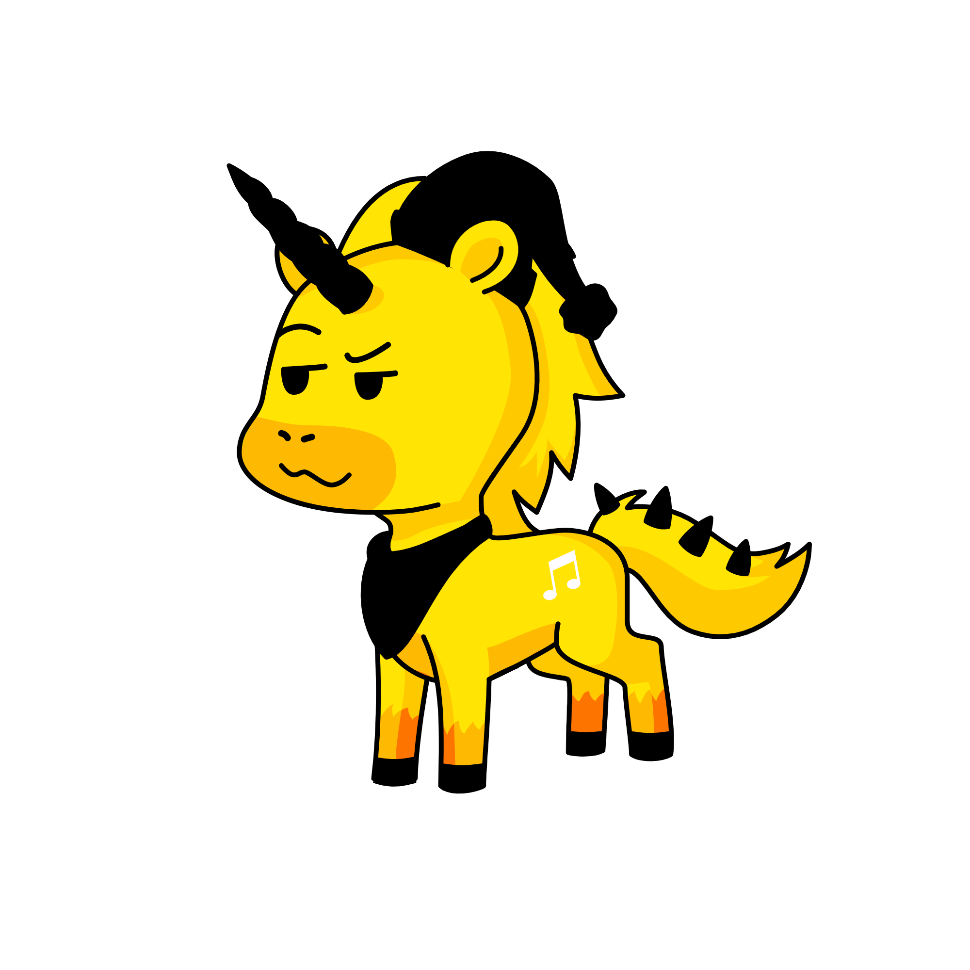my little piece of stupidity, the unicorn