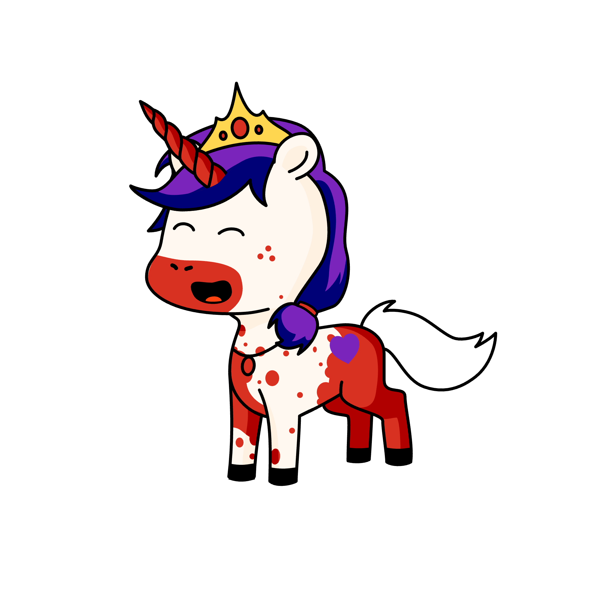 Blaady Marry, the unicorn