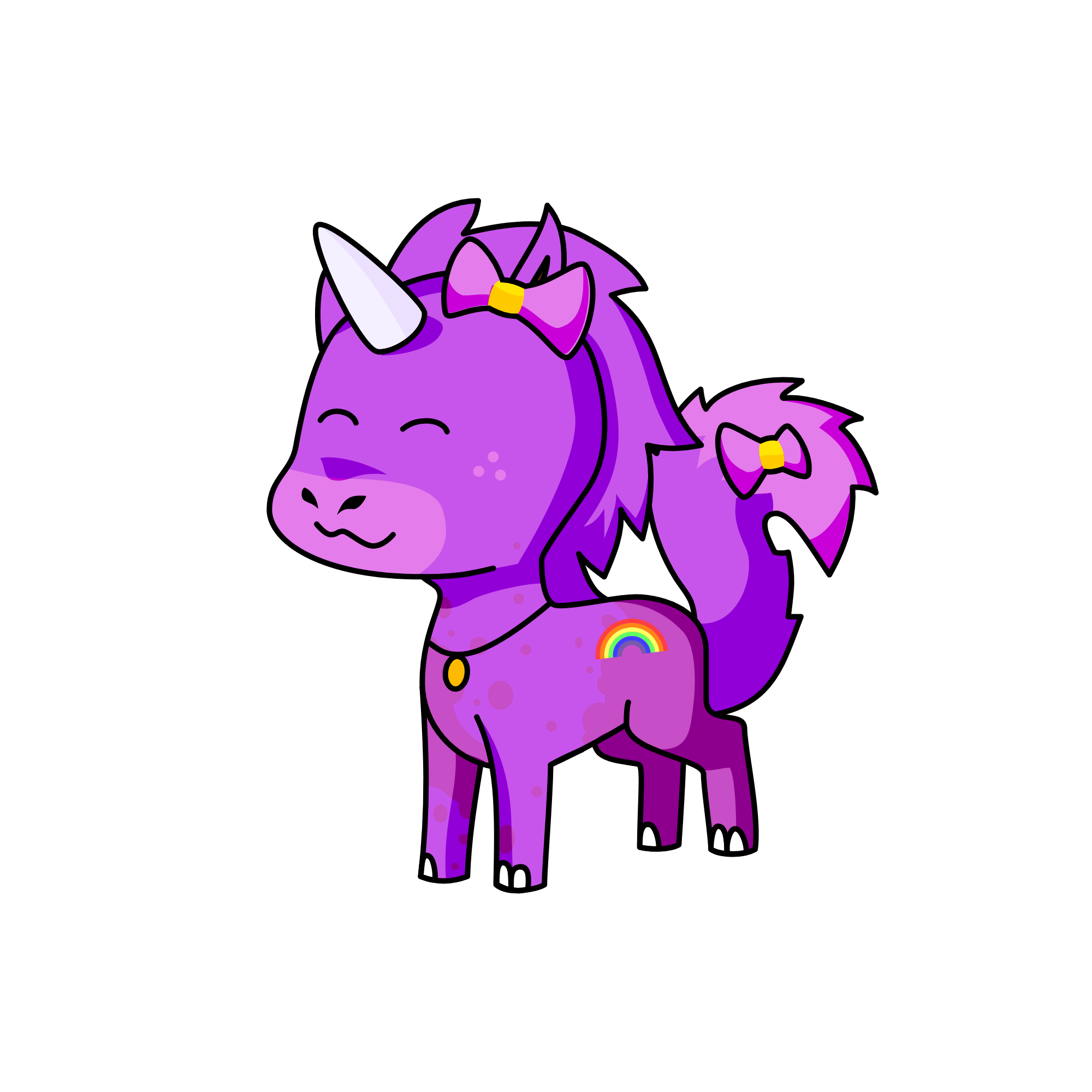Poppy, the unicorn