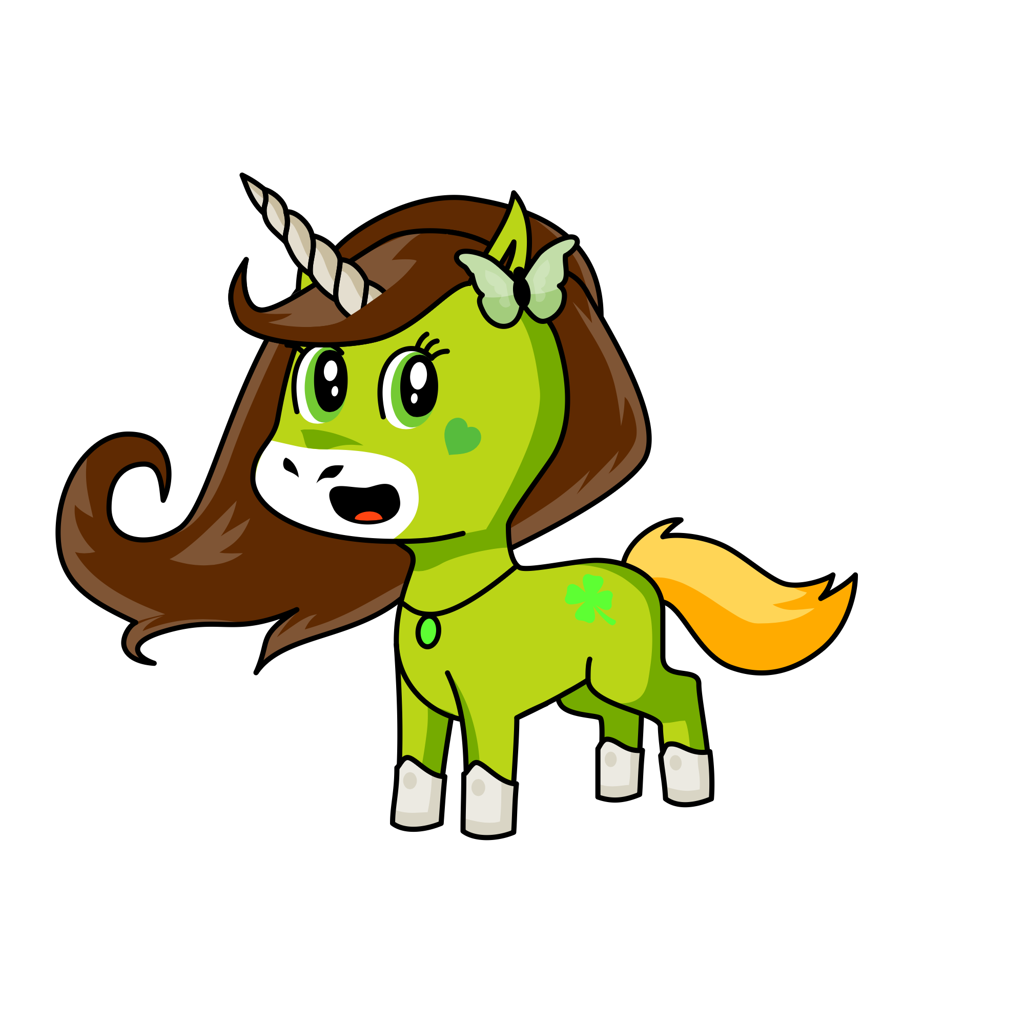 Buttercup, the unicorn