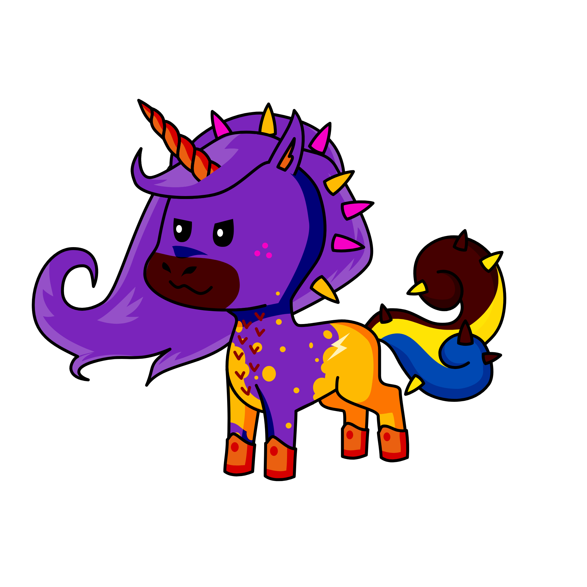 Lasellda, the unicorn