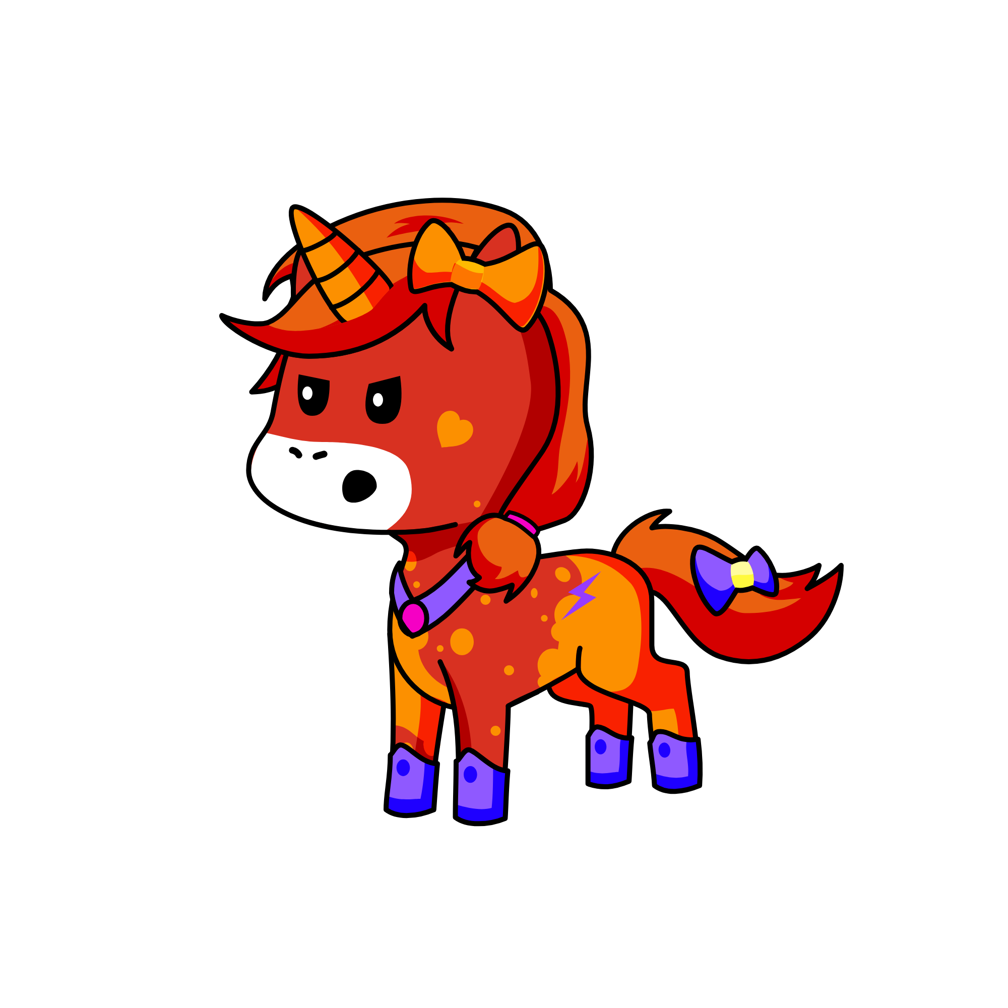 Blaze, the unicorn