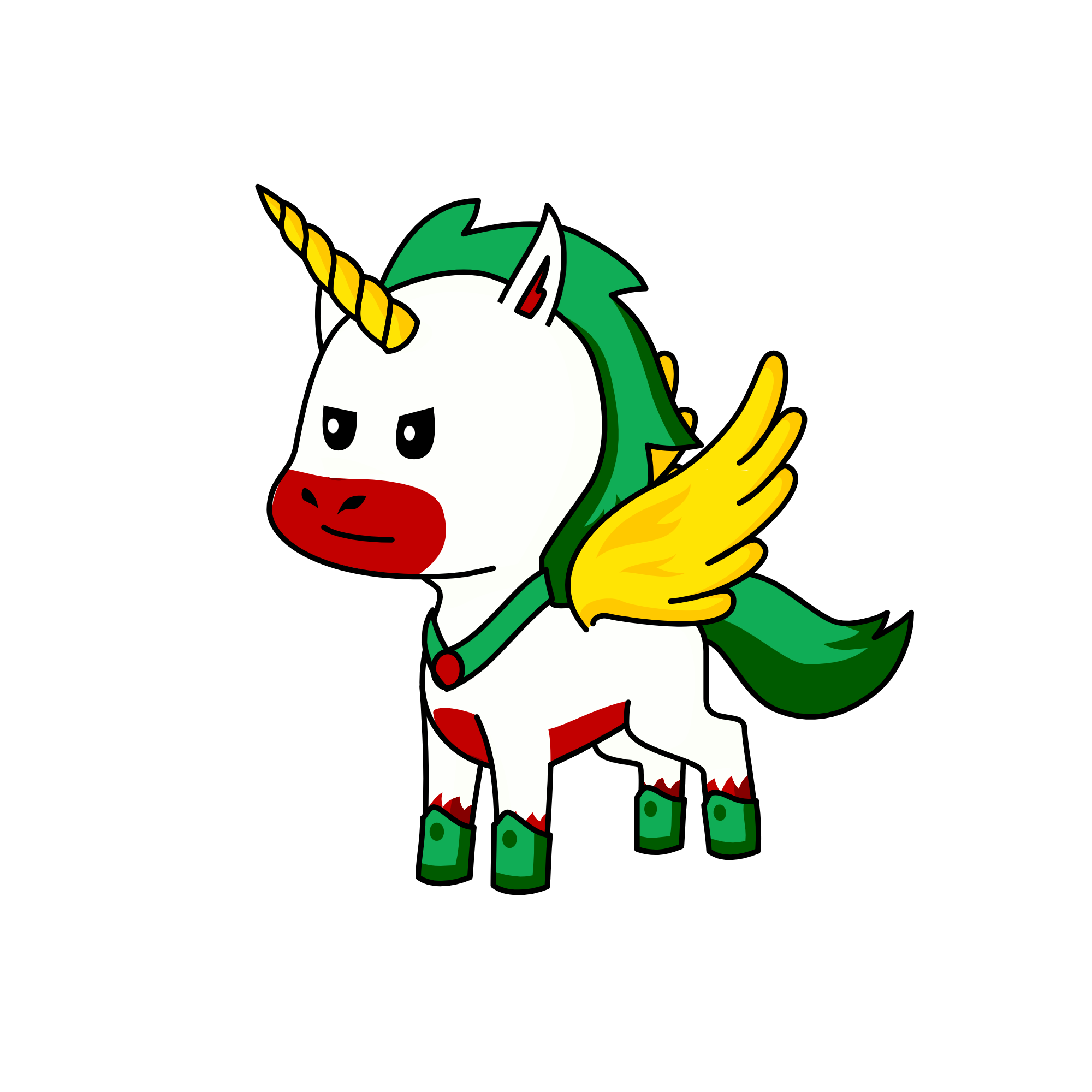 Zamzam water, the unicorn