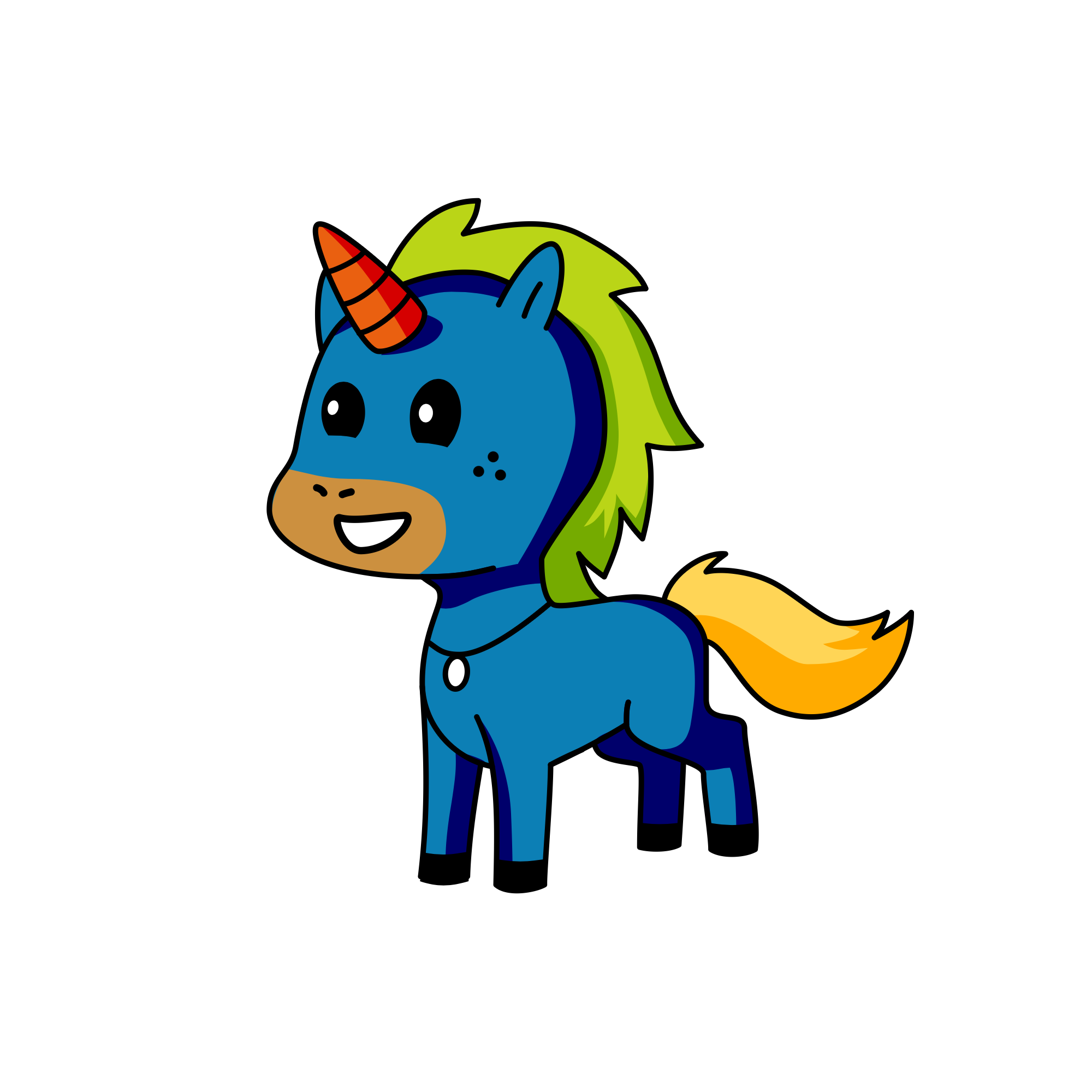 Westward go!, the unicorn