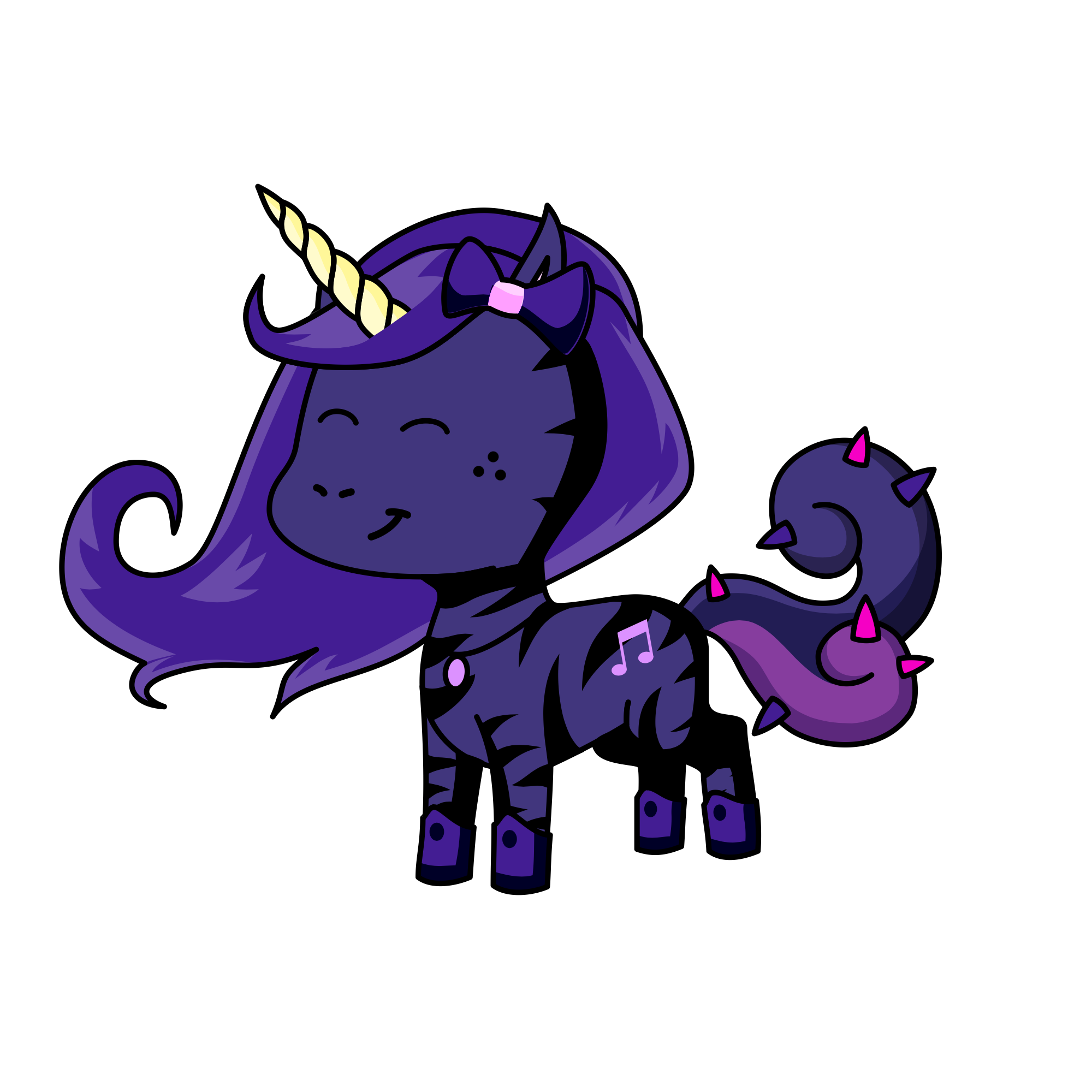 Princess Daisy, the unicorn