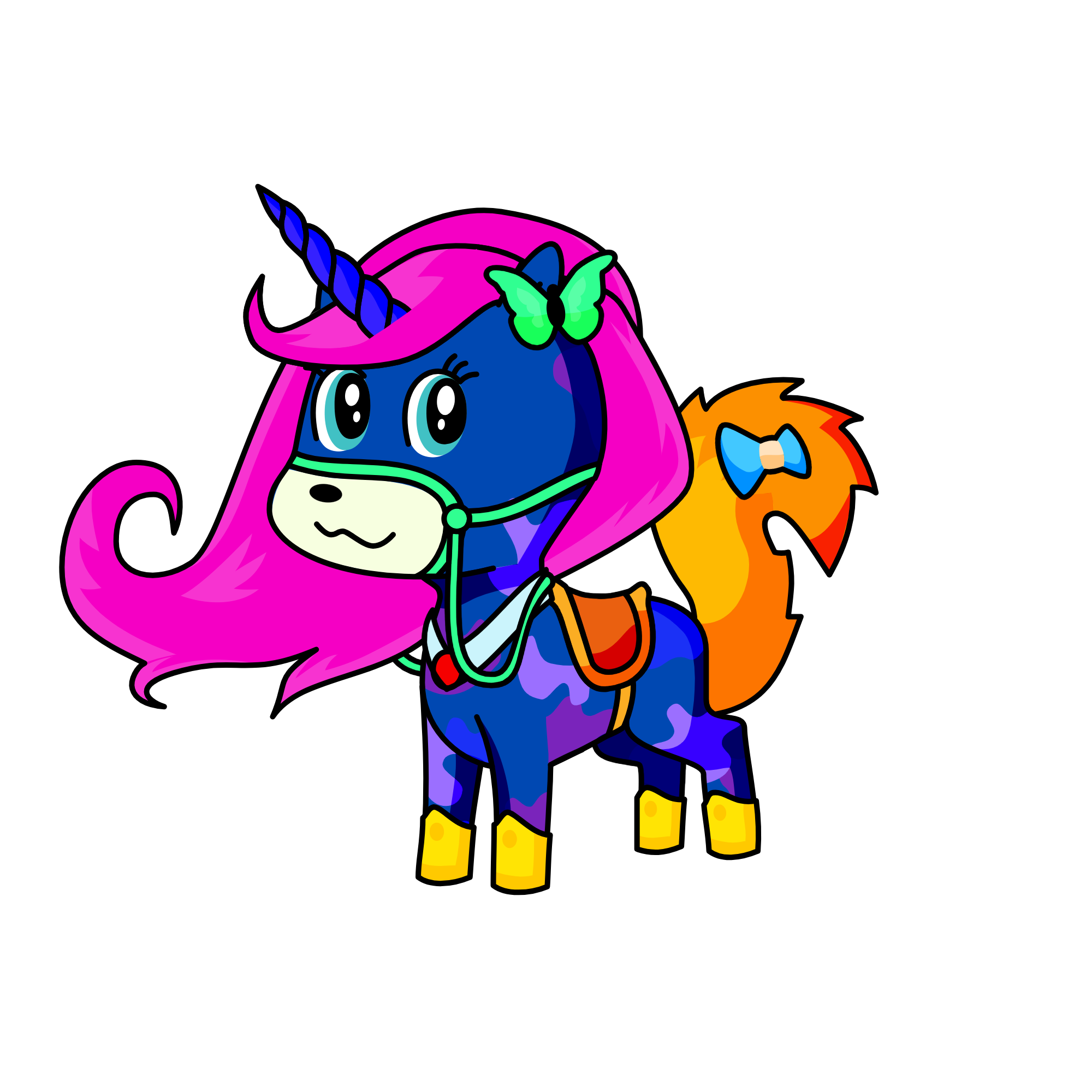 owl, the unicorn