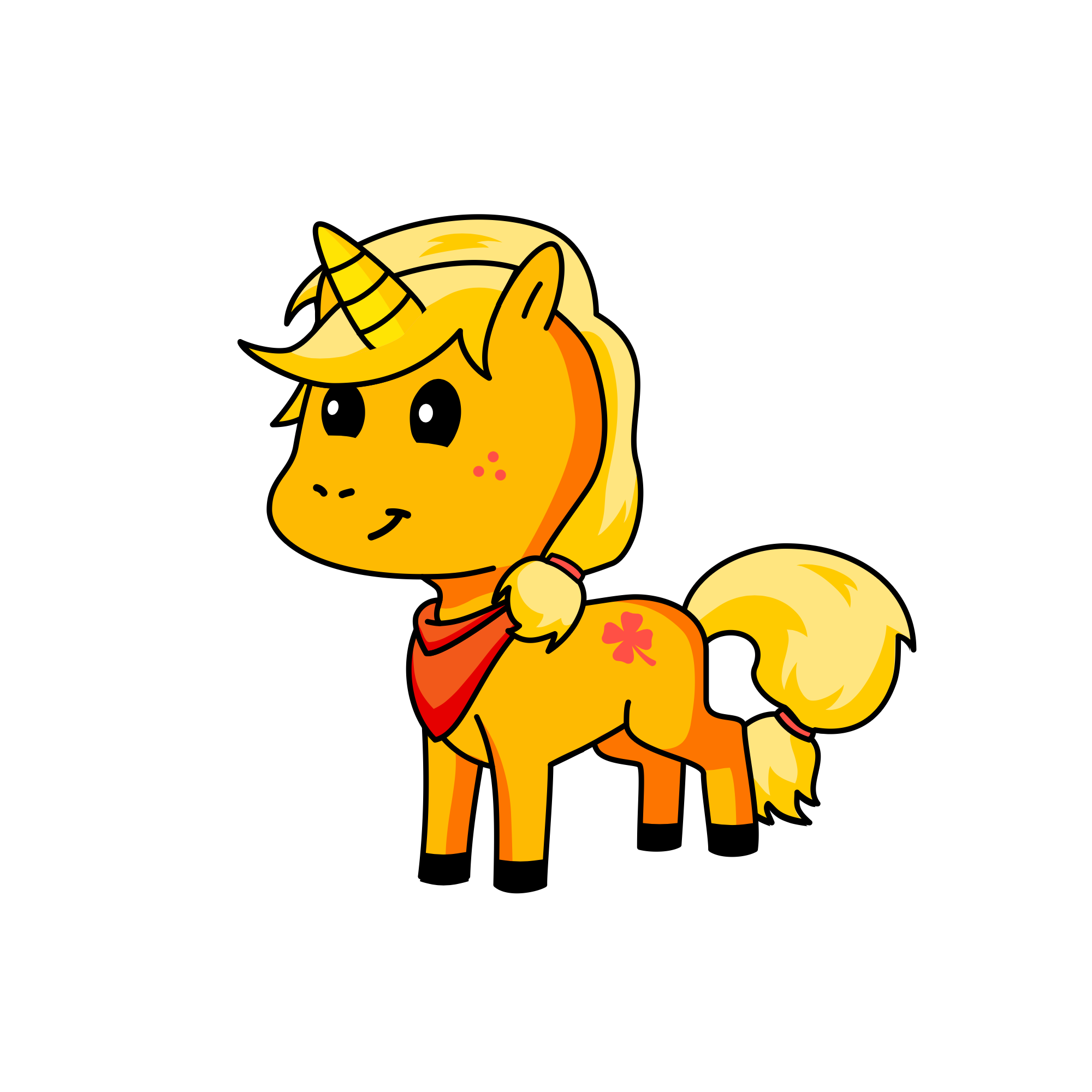 Aplejek, the unicorn