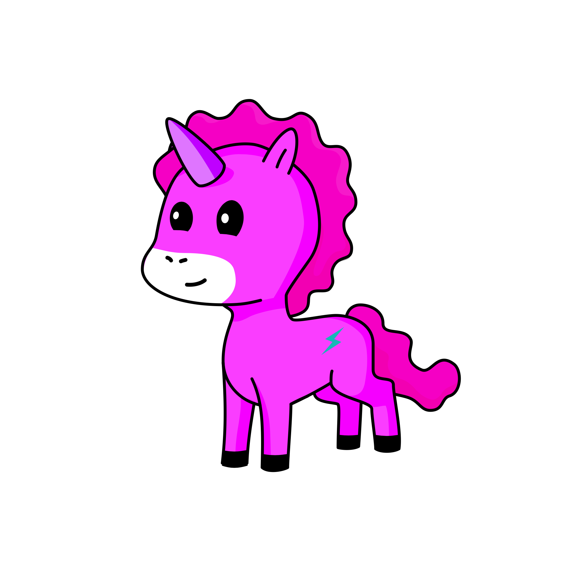 Pinkipie , the unicorn