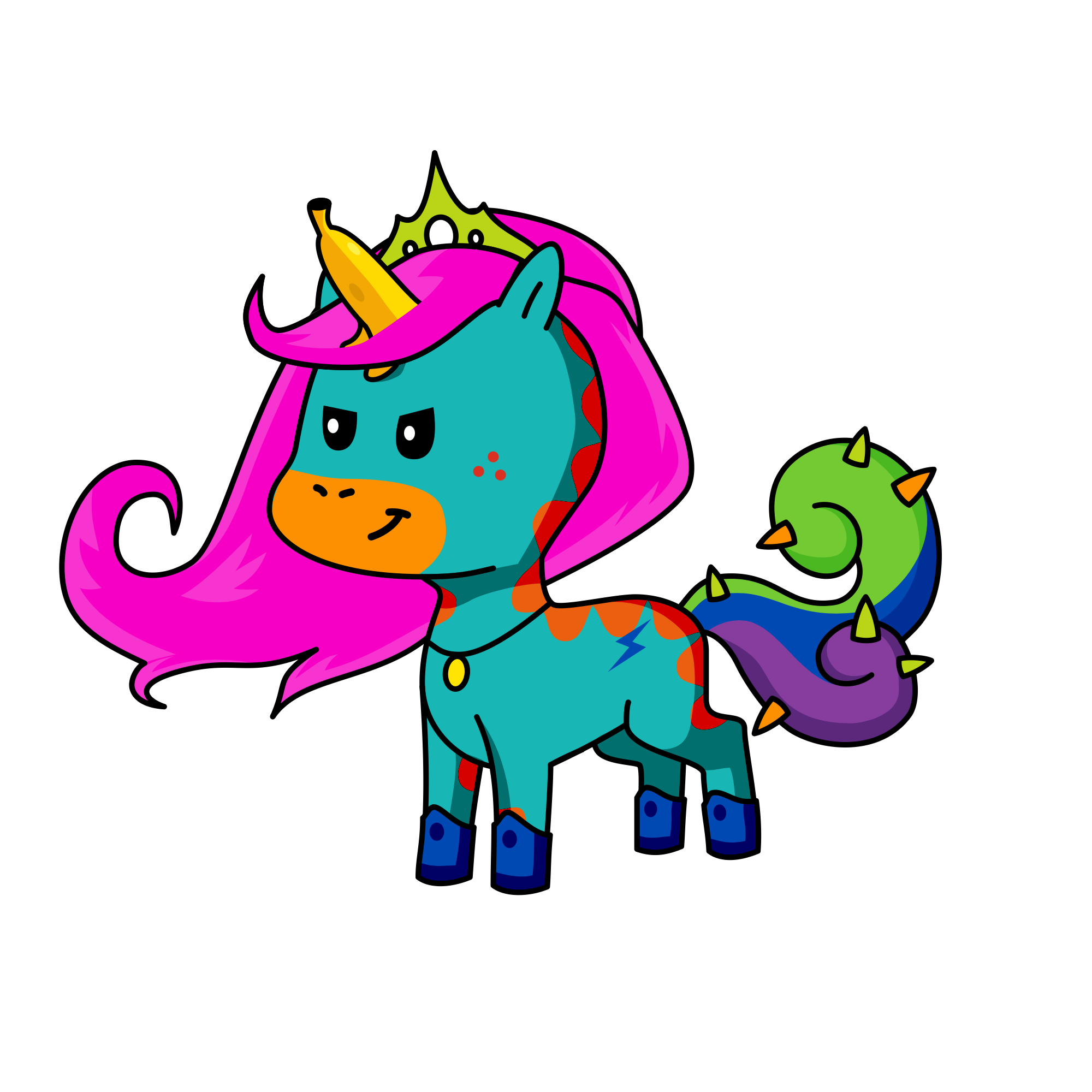 Lisa, the unicorn