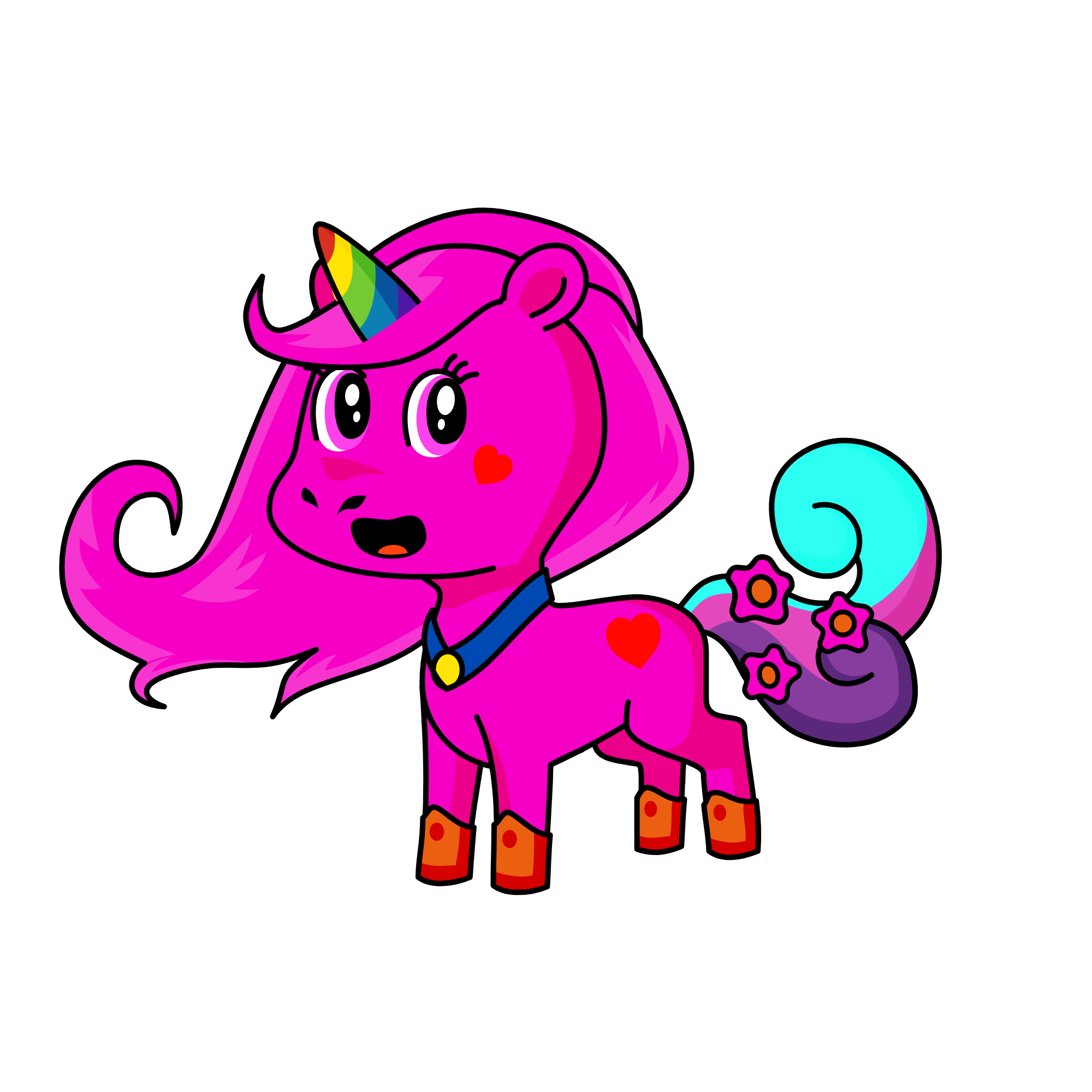 Heart, the unicorn