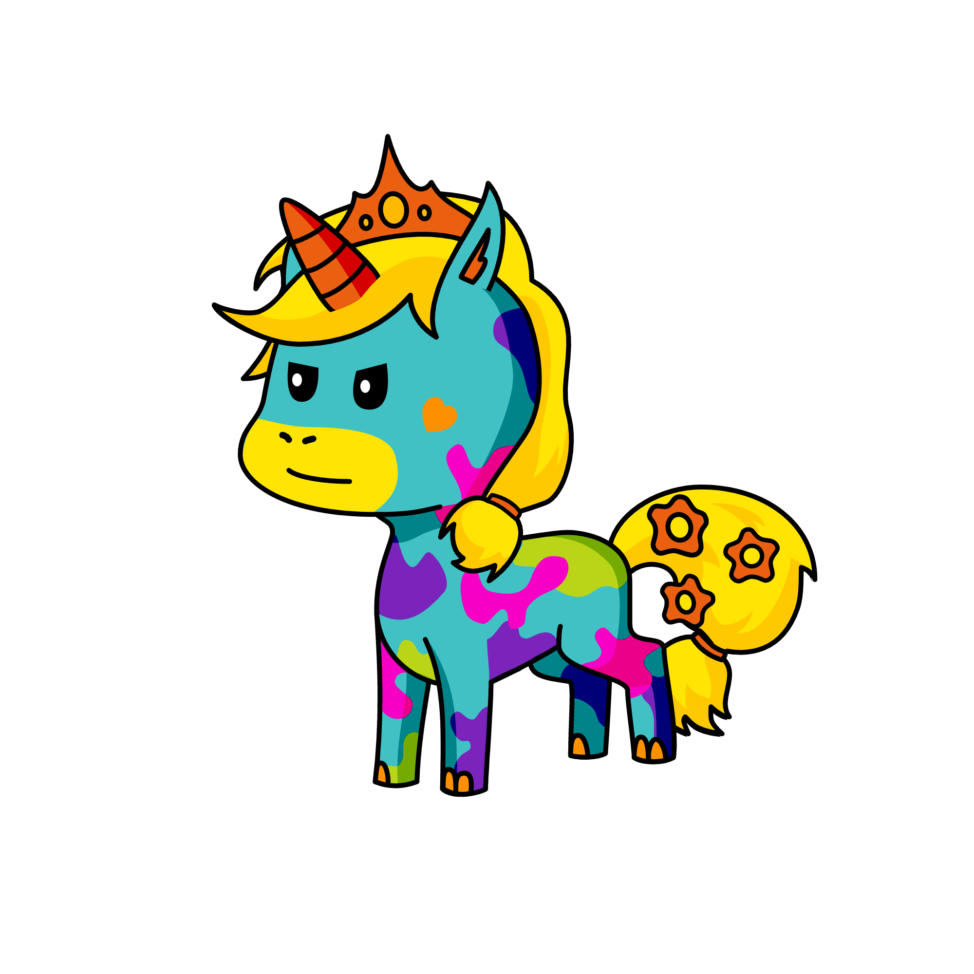 belle, the unicorn