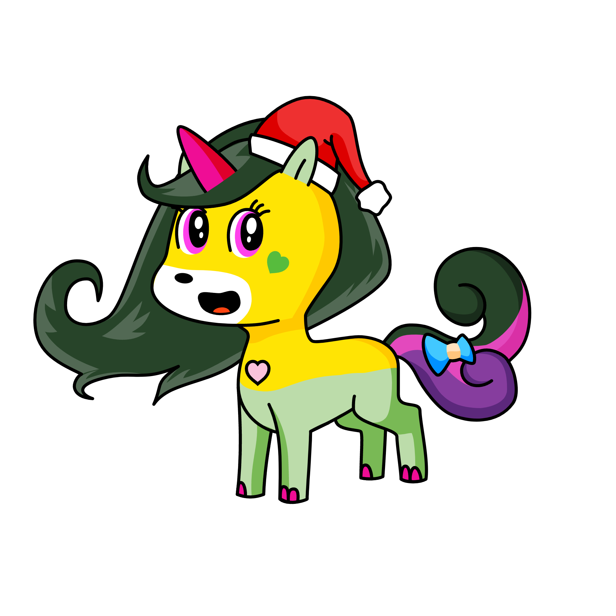 penelopewhiskercane, the unicorn