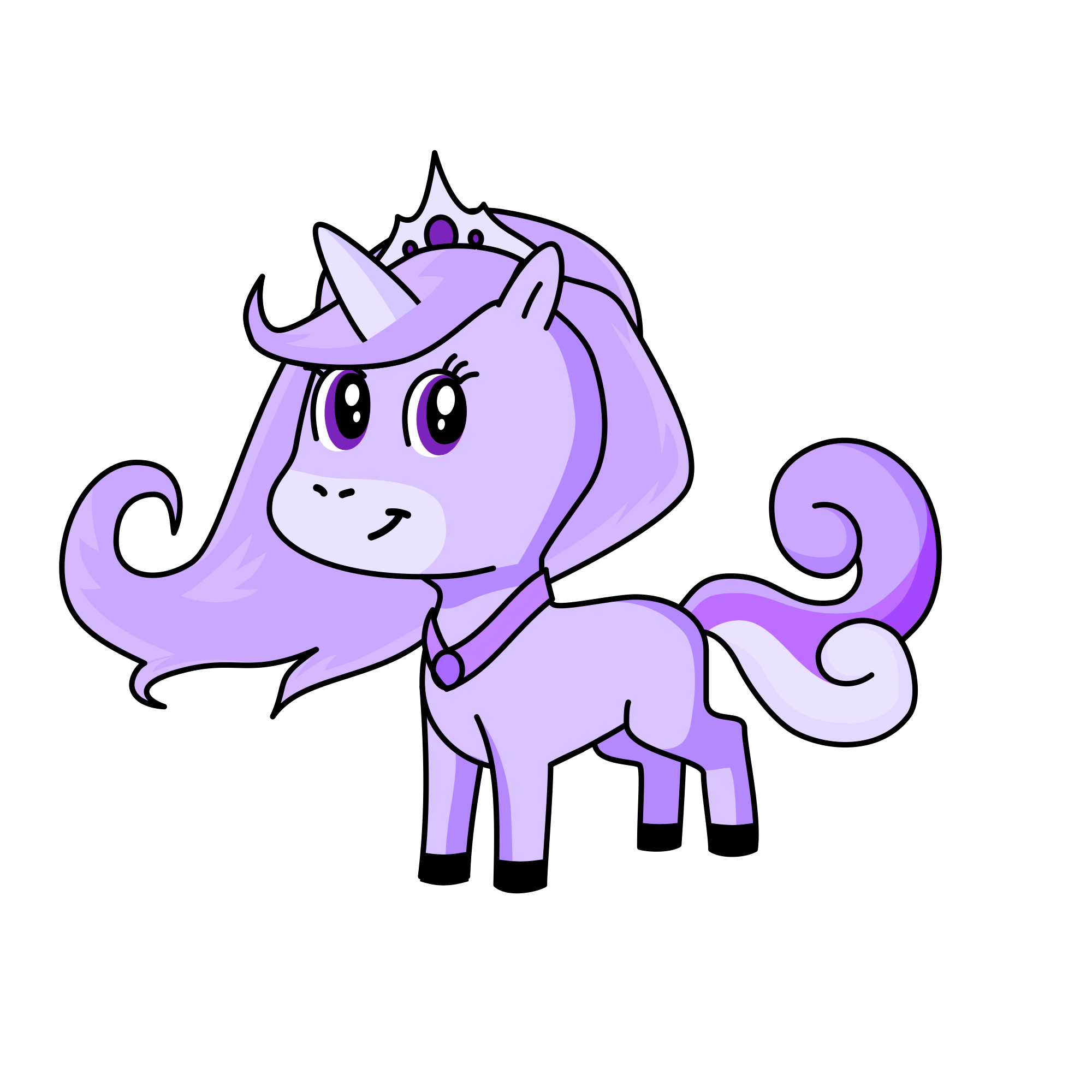 Brietta, the unicorn