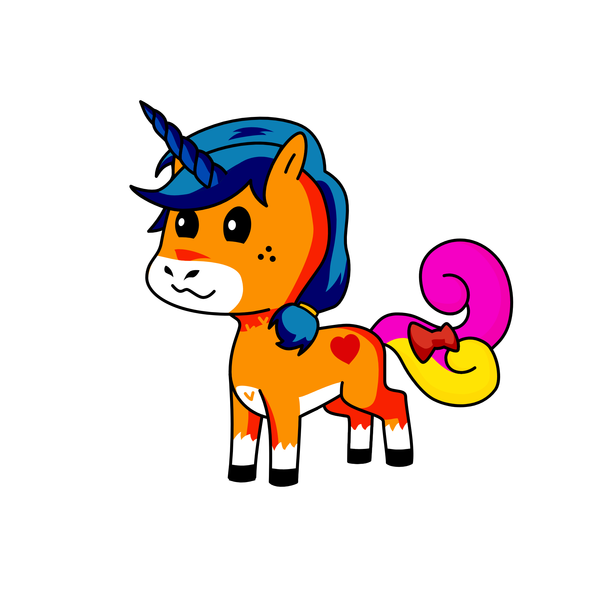 HUHSJYUSGSYSJHSJS, the unicorn