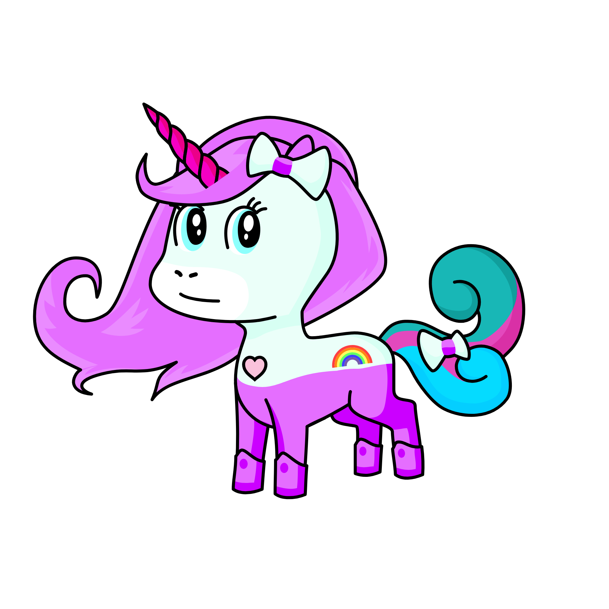 sylveon, the unicorn