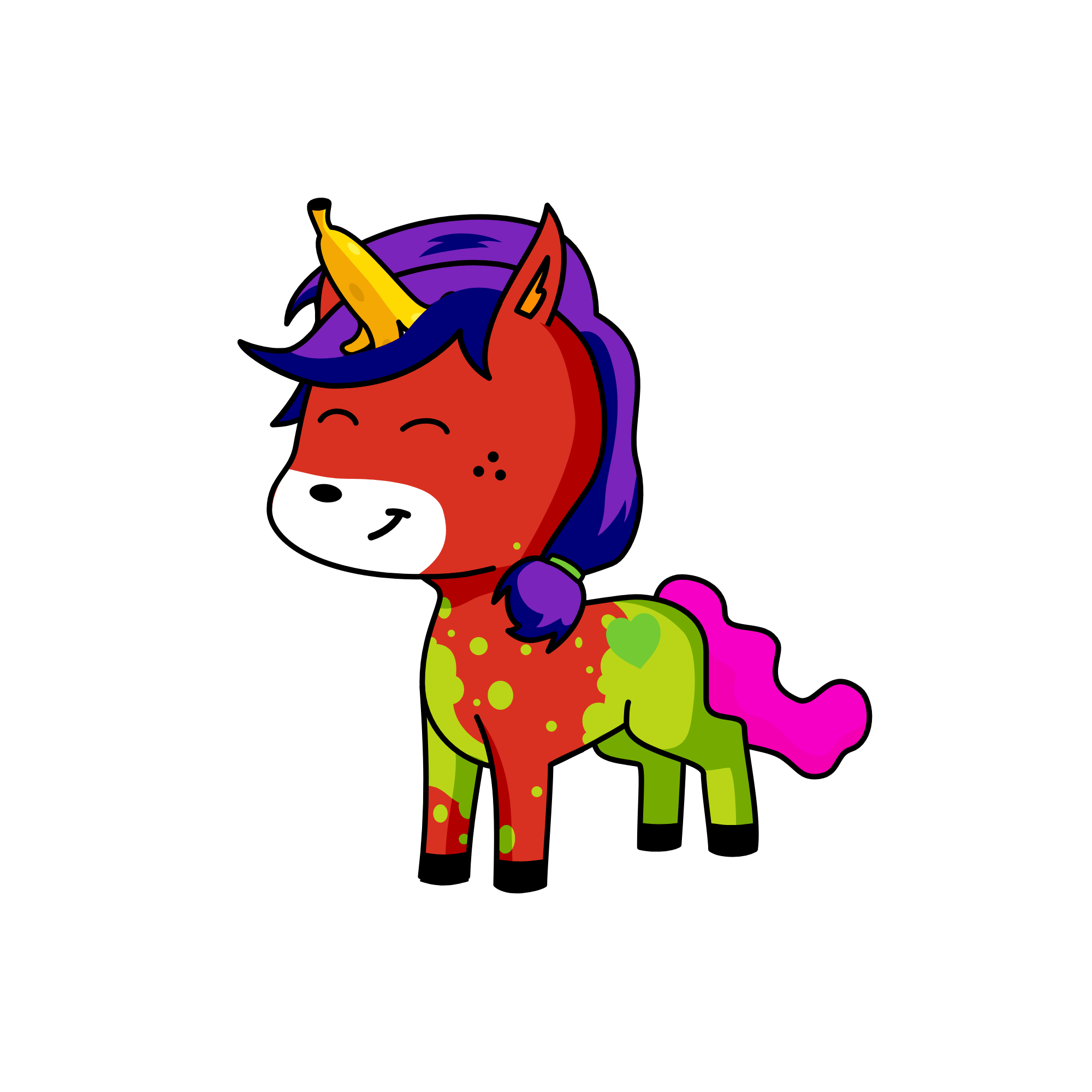 random, the unicorn