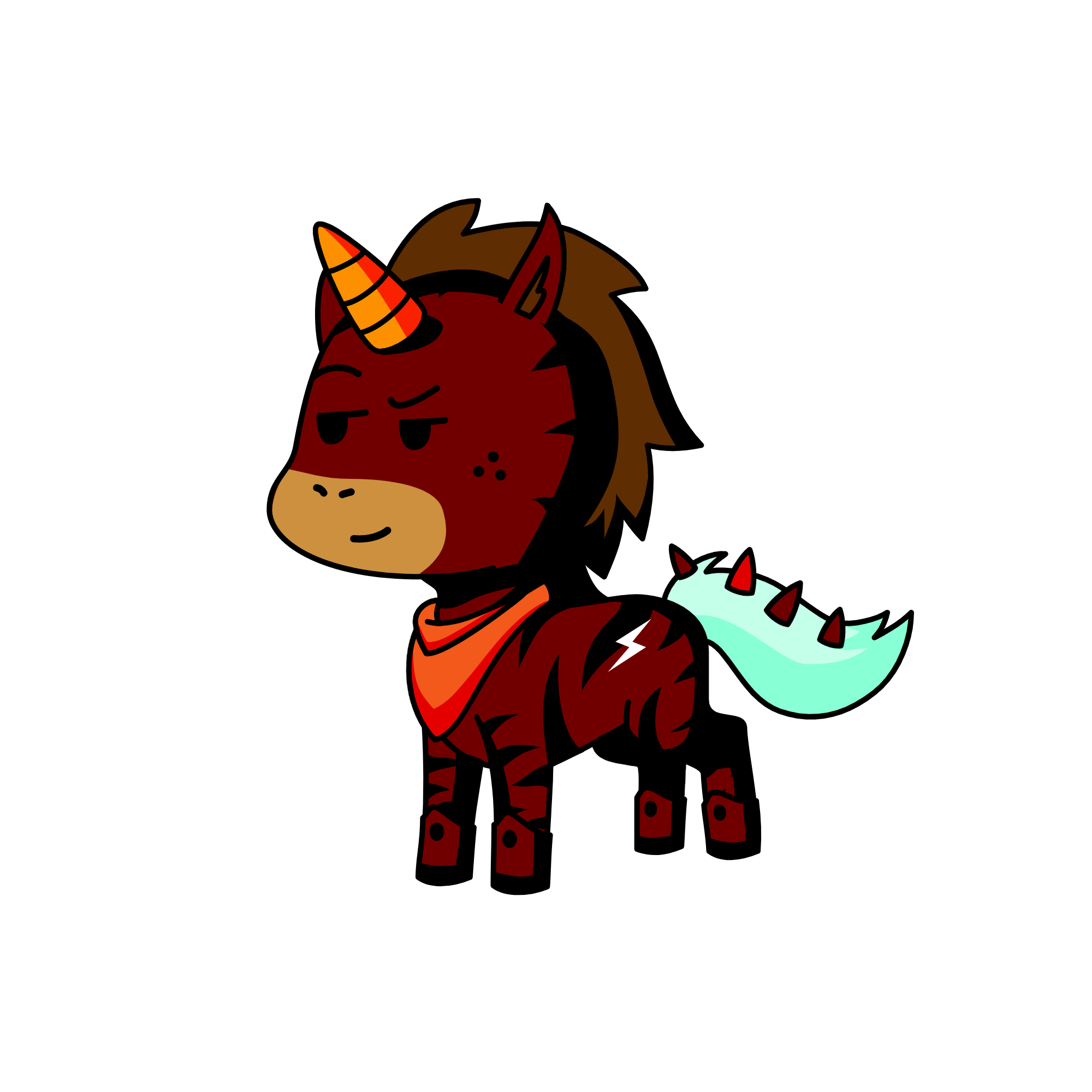 pollomen, the unicorn