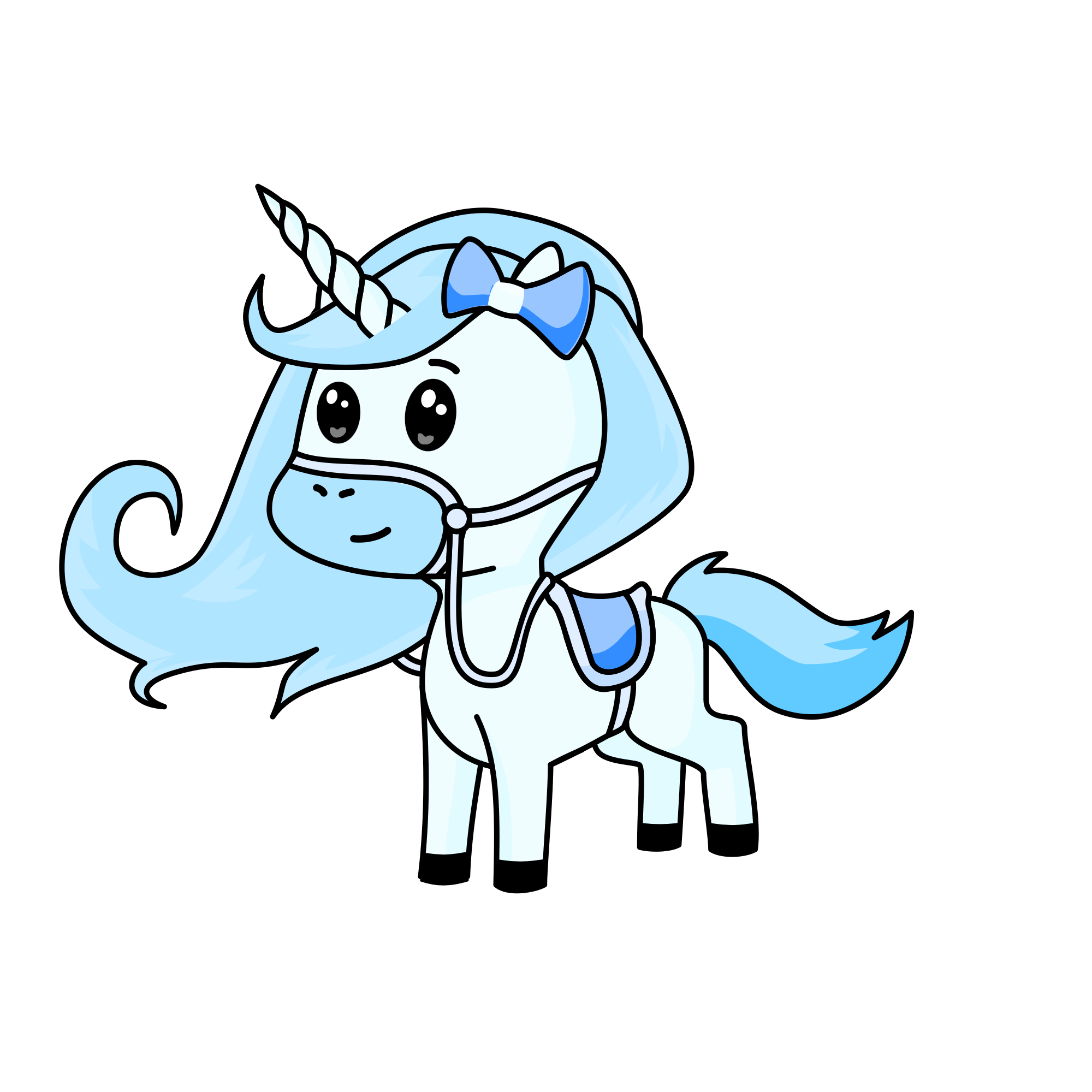 Luna, the unicorn