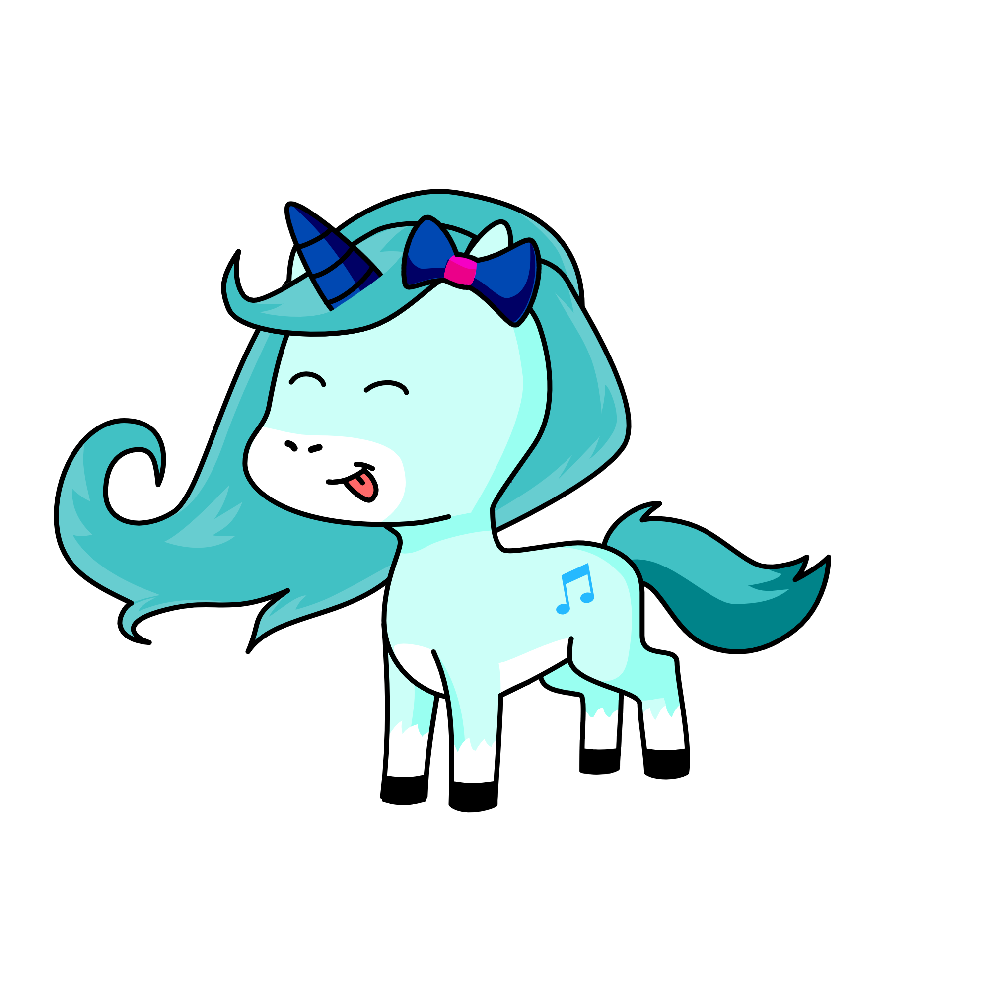 glitter, the unicorn