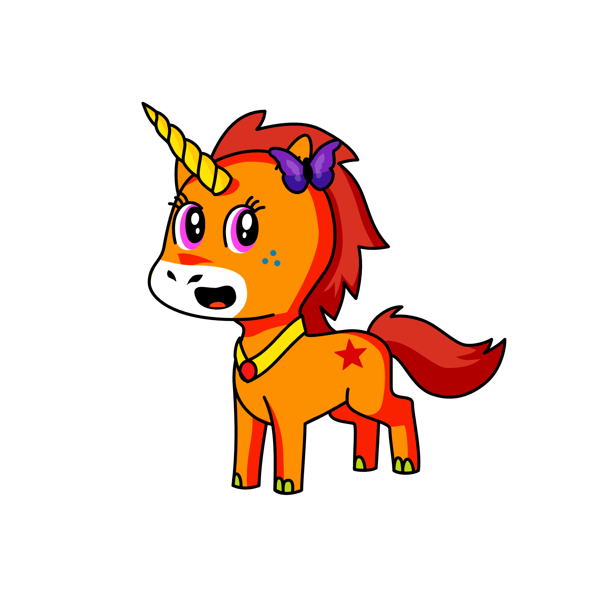 Fire , the unicorn
