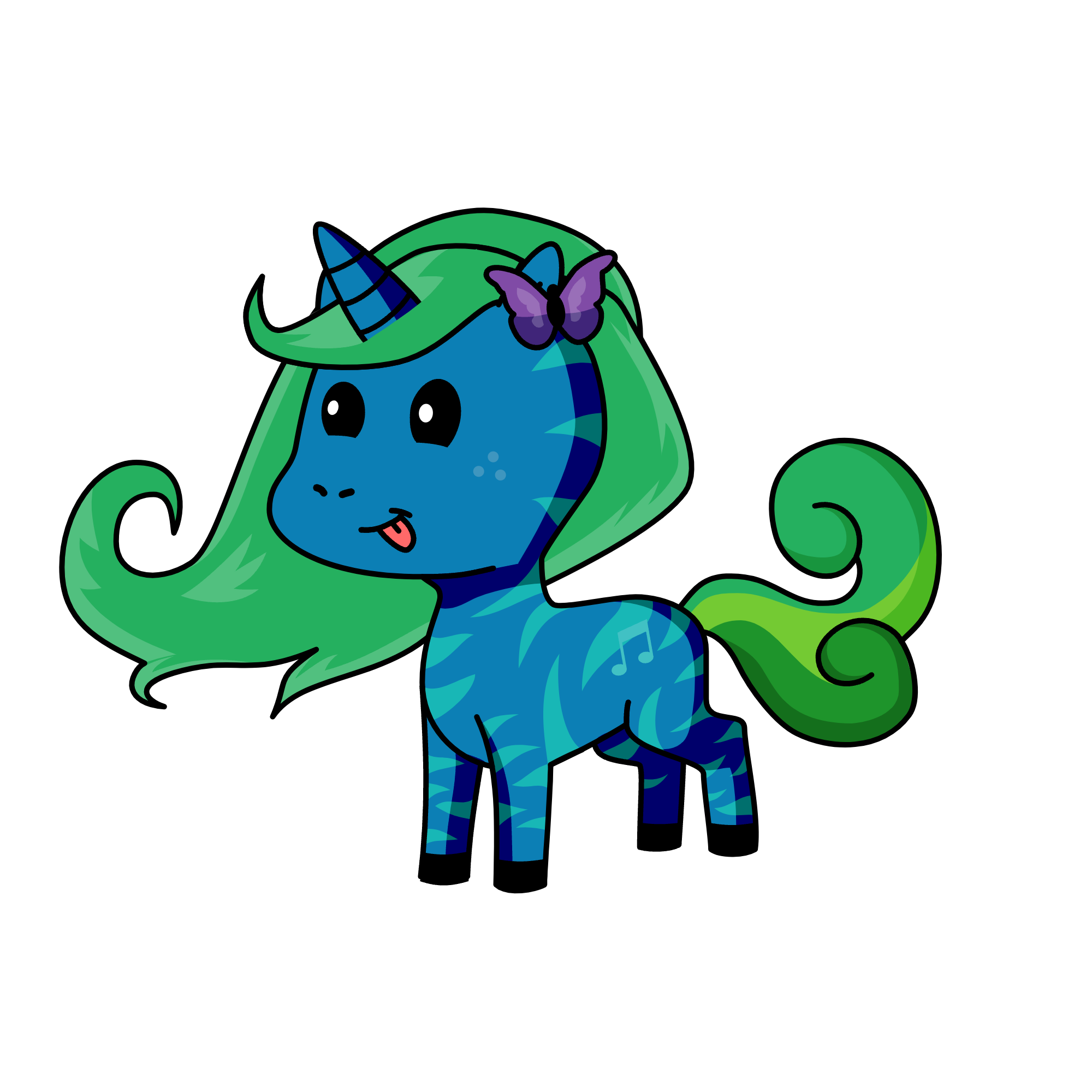 gummi bear gumdrop v n_n, the unicorn