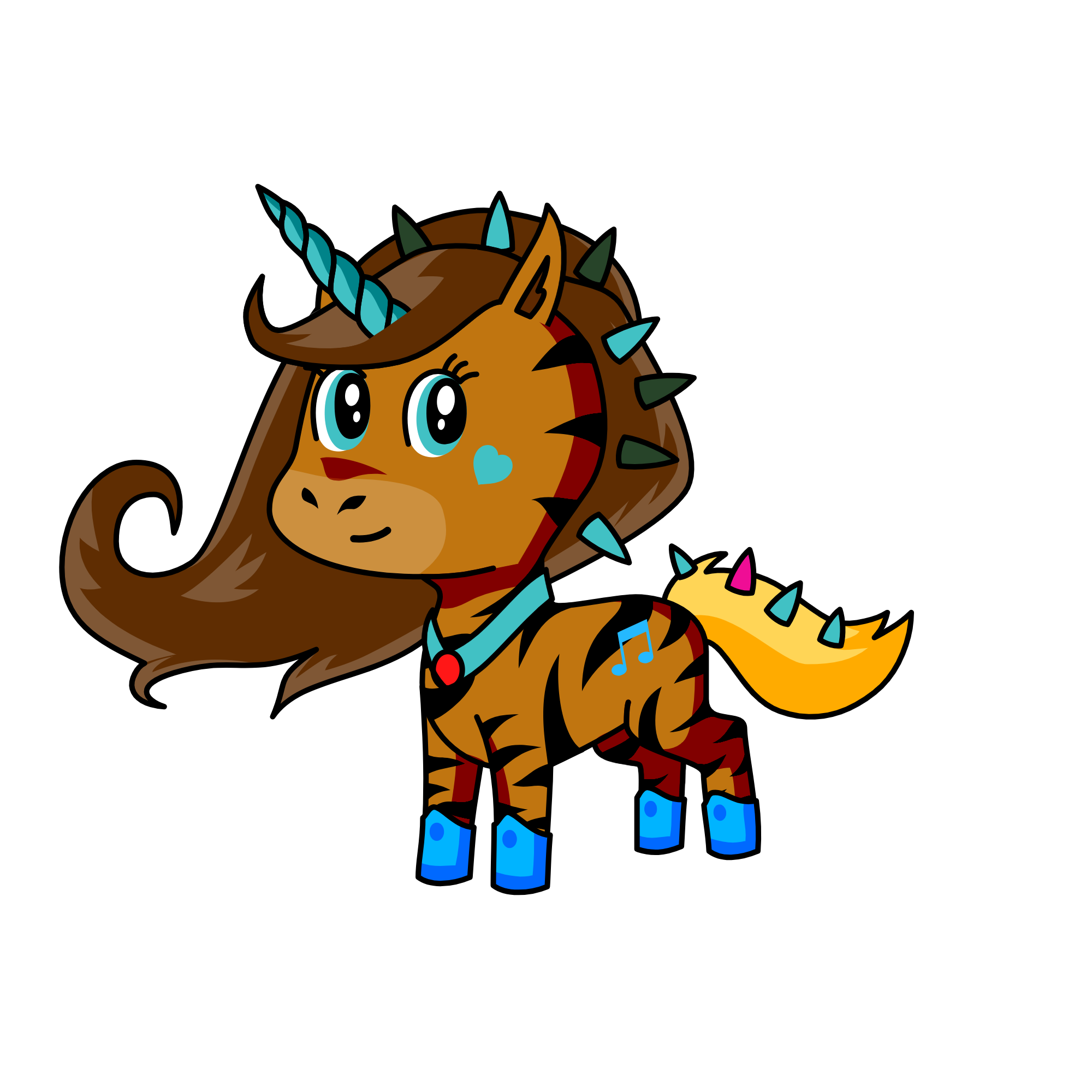 RIyAH pOpIe, the unicorn