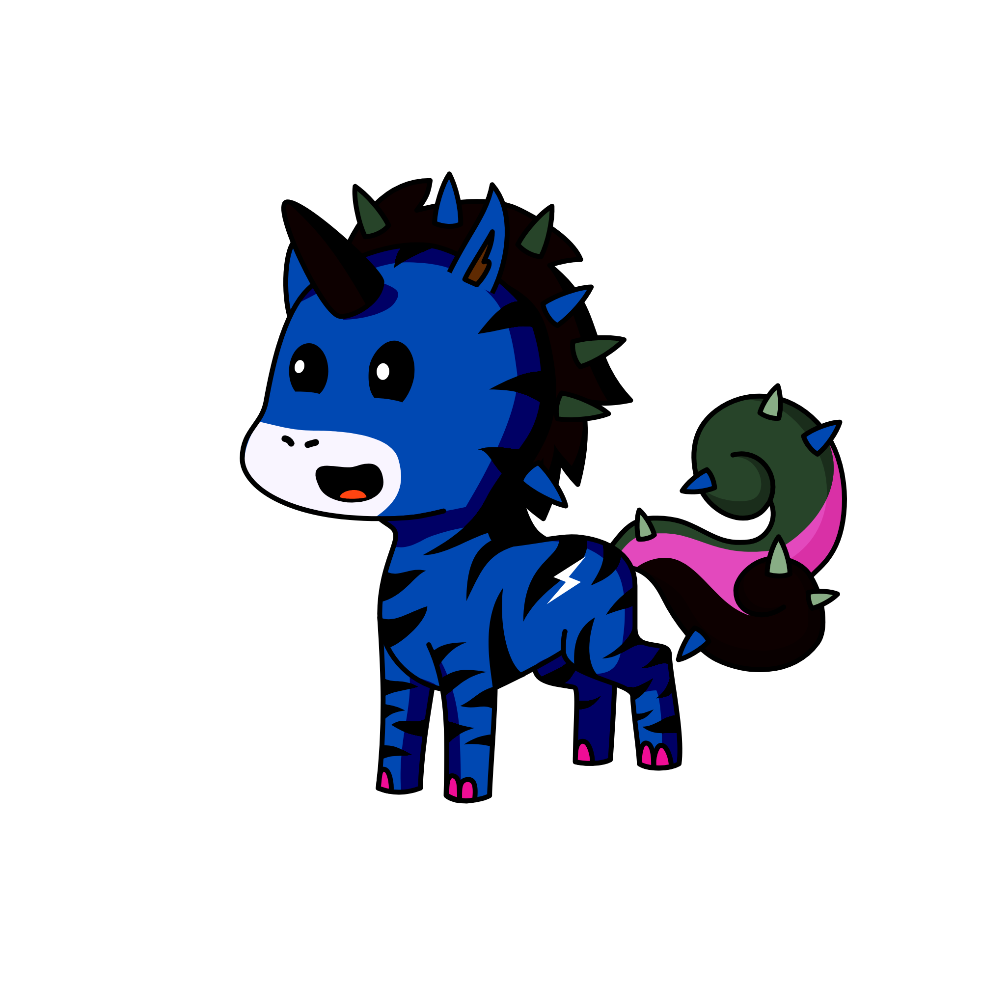 spike, the unicorn