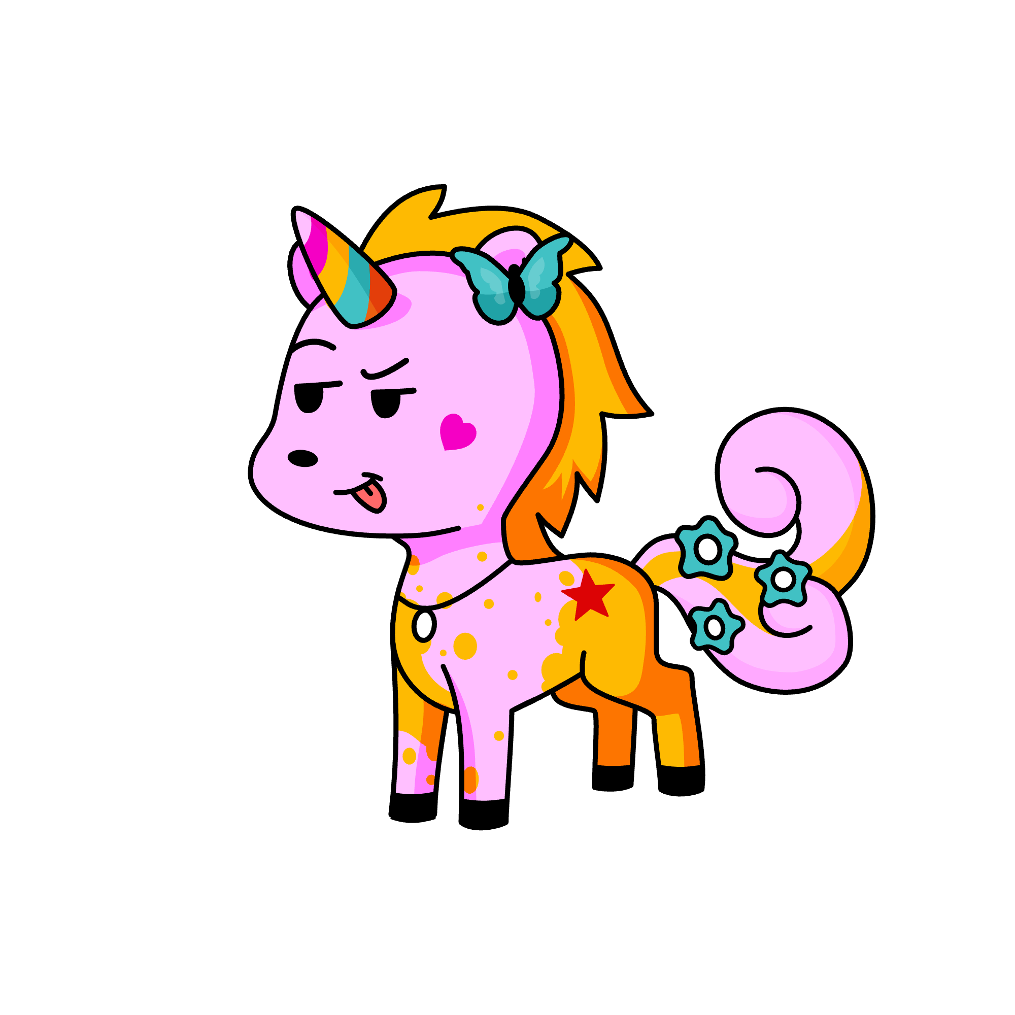 Camillicorn, the unicorn