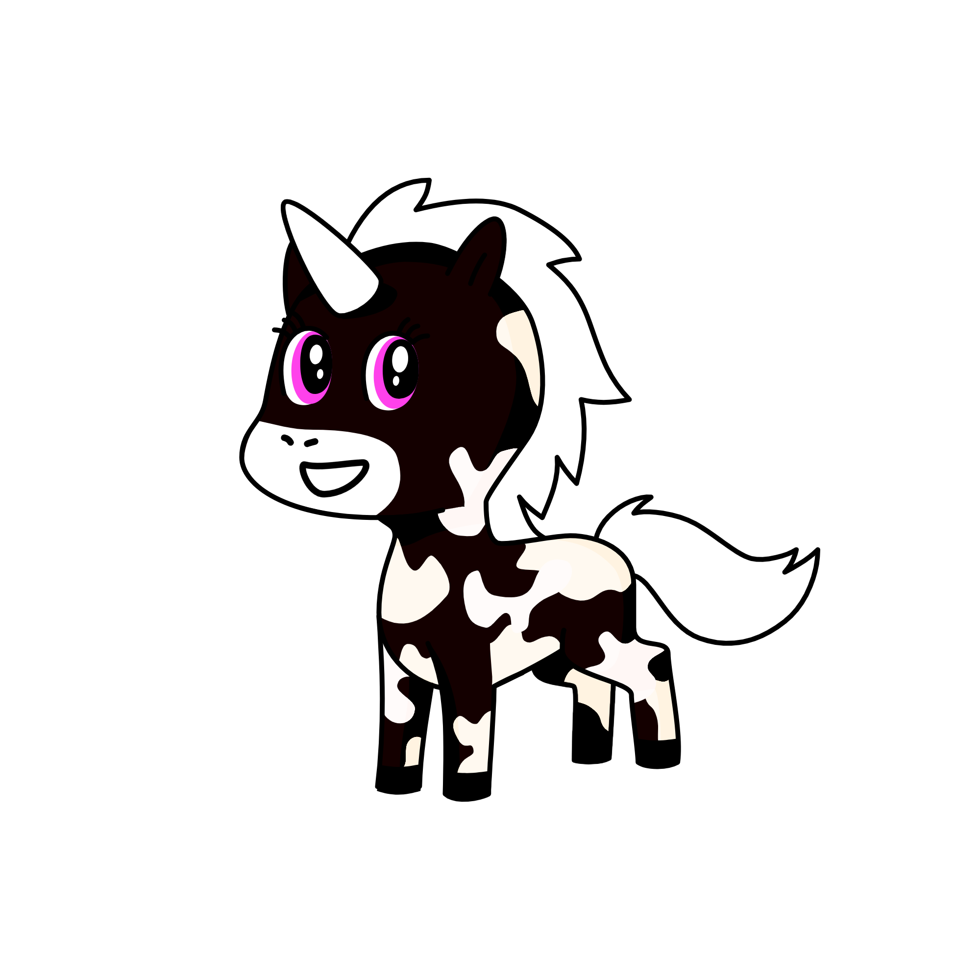 Cow-D, the unicorn