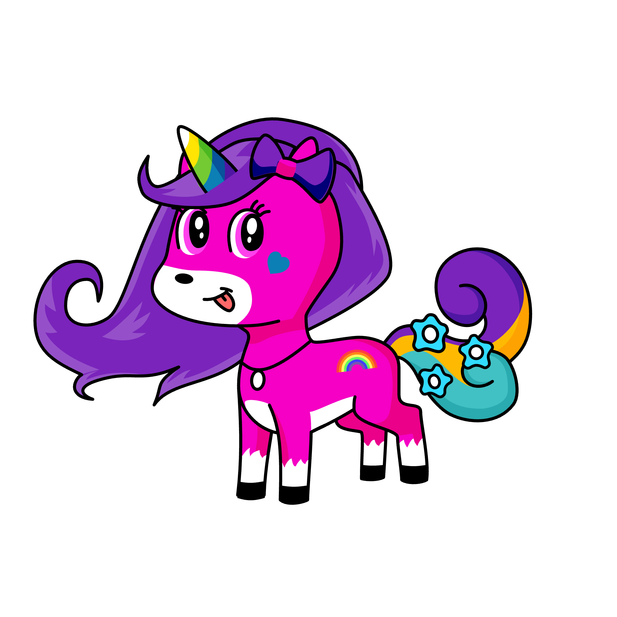 Flawr, the unicorn