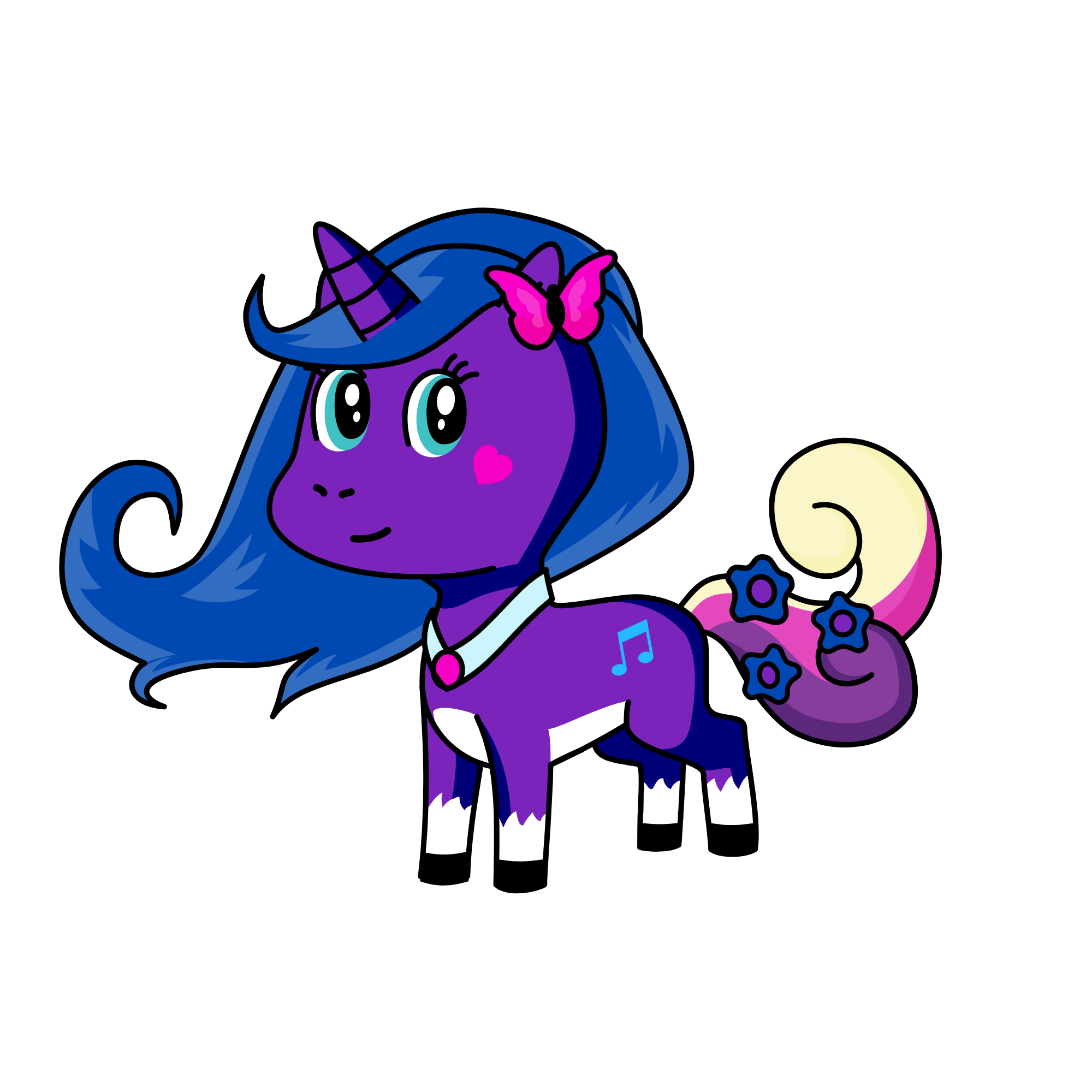 Melody , the unicorn